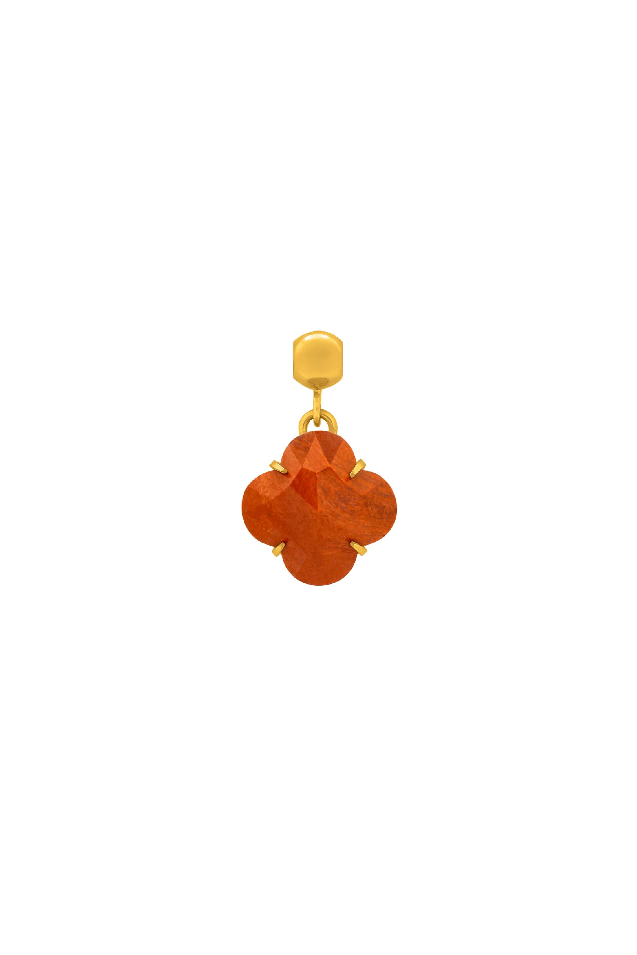 "Protection" Red Jasper Stone Toggle Charm Pendant