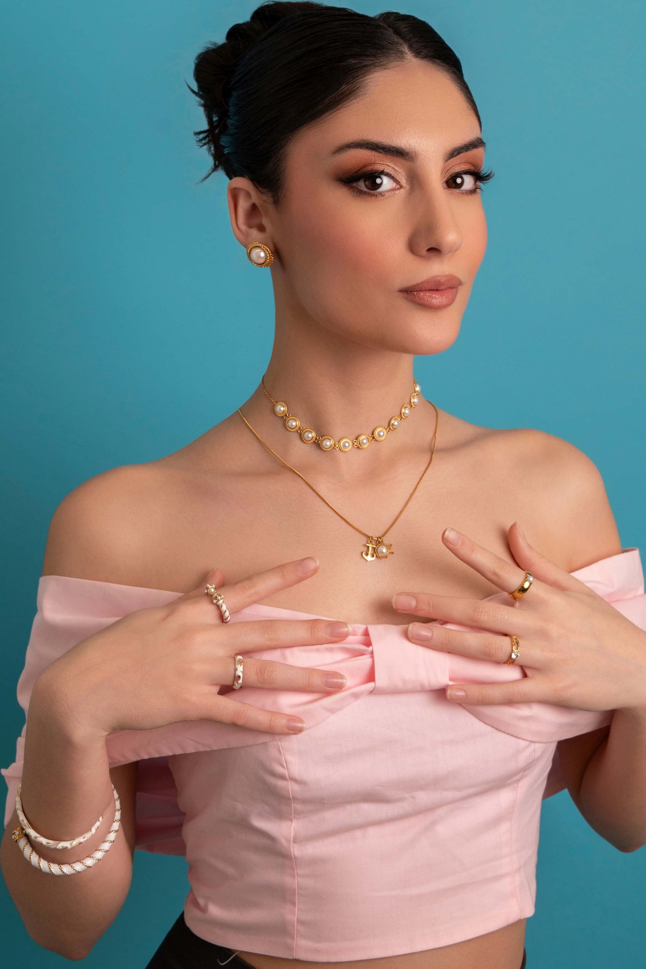 Riviera Knots Stud Earring Set
