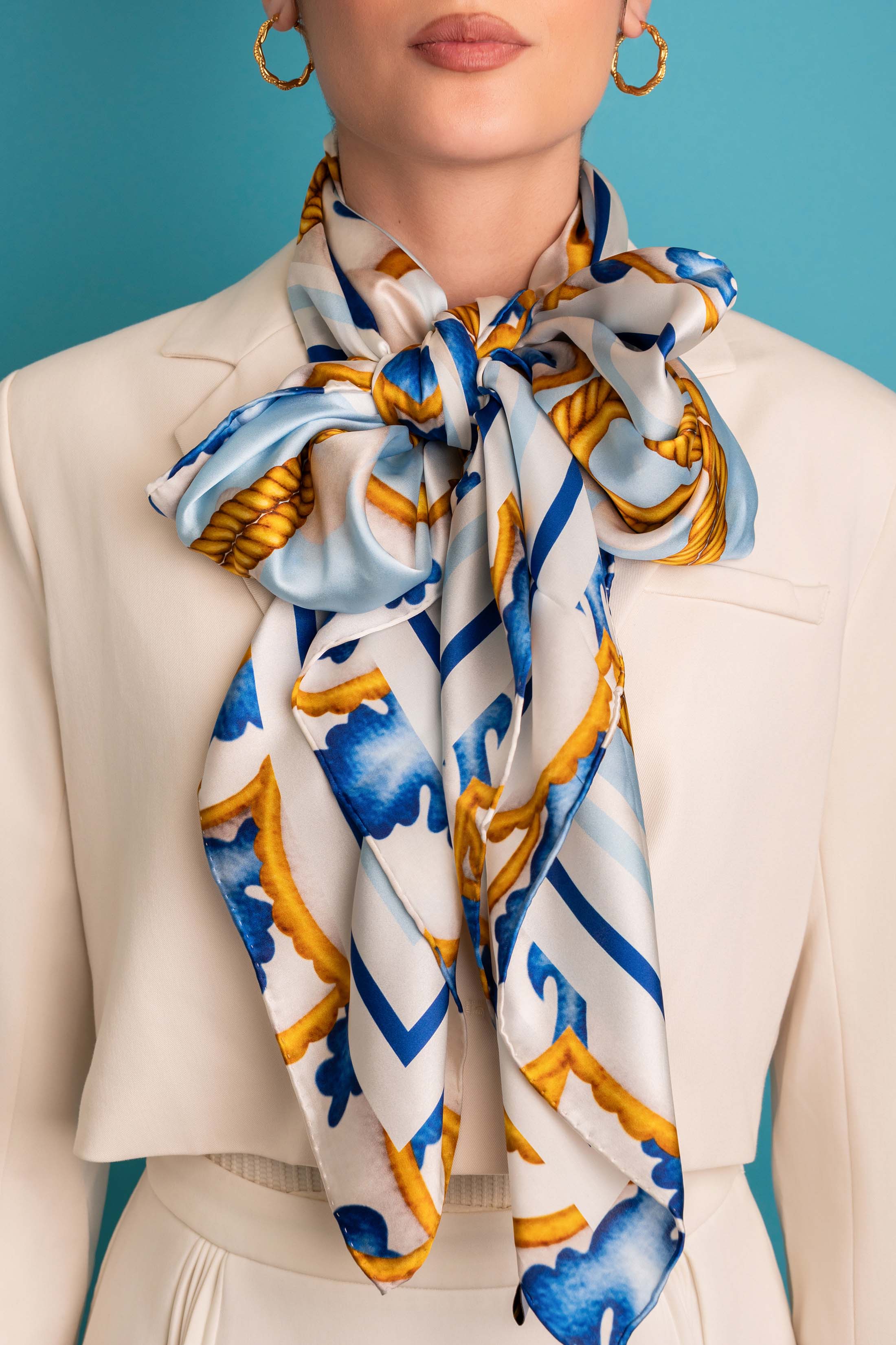 Carisma à St. Tropez Silk Scarf