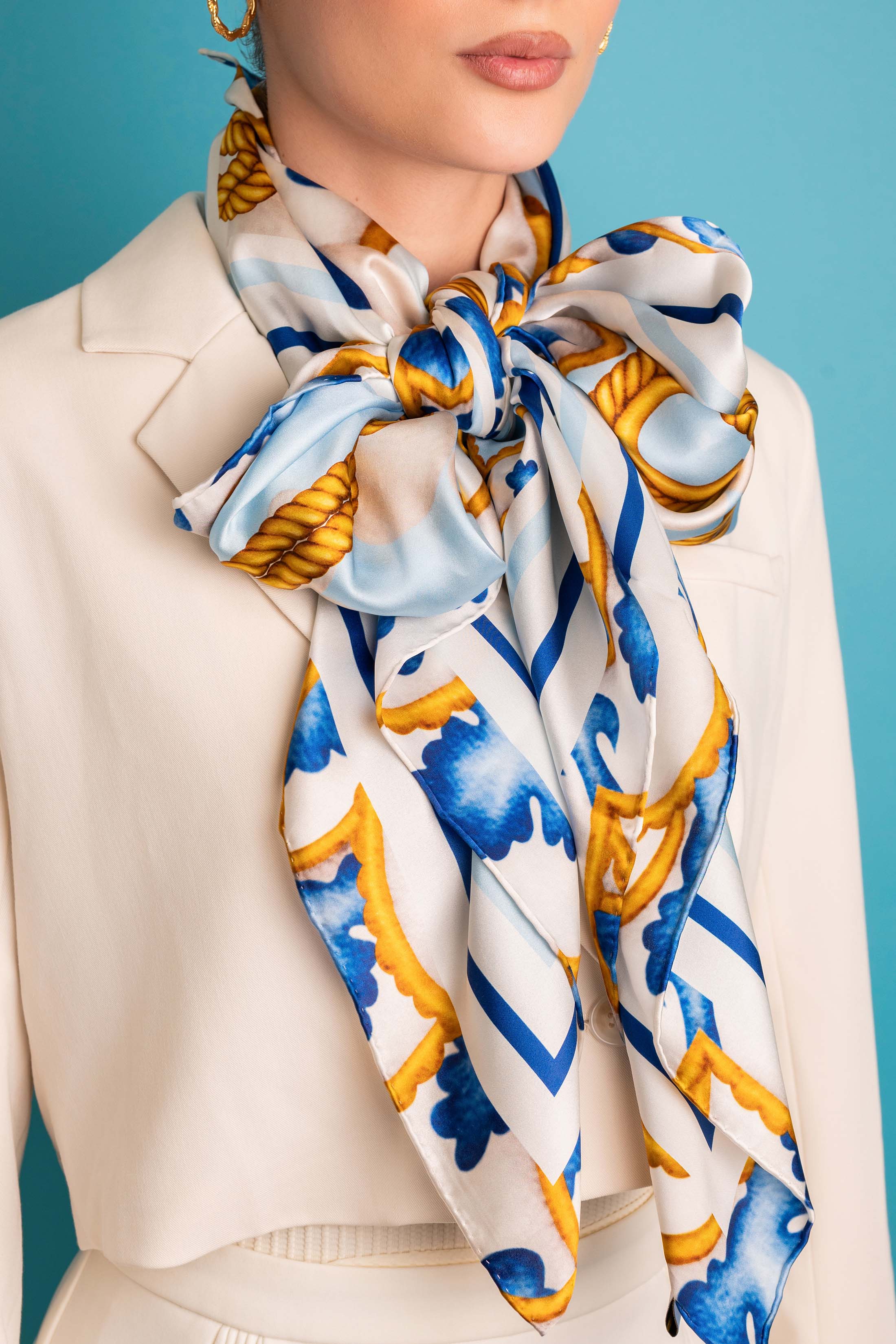 Carisma à St. Tropez Silk Scarf