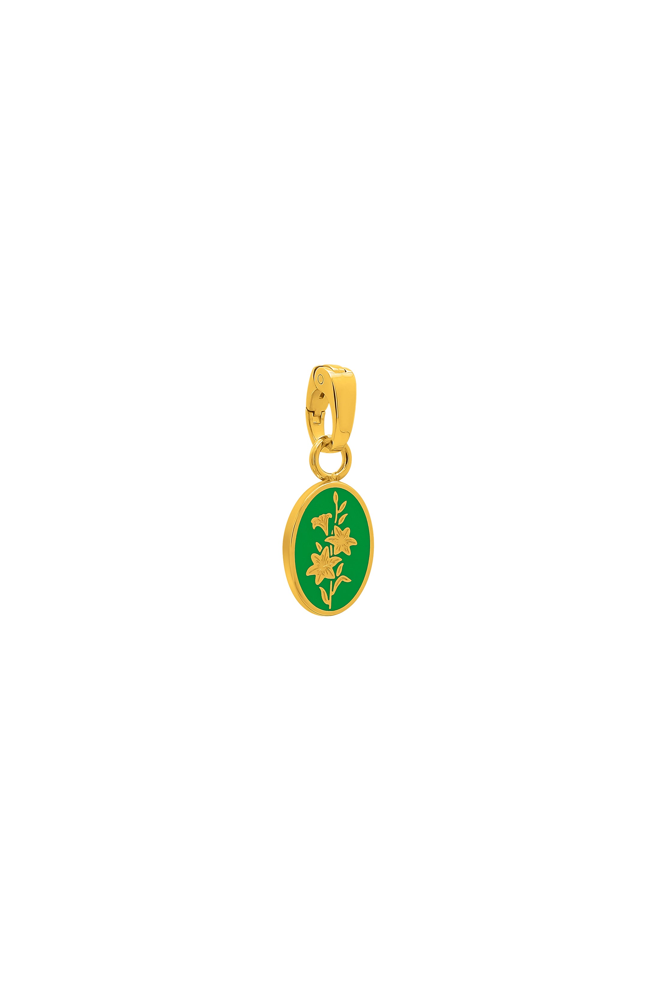 San Ġużepp Green Pendant