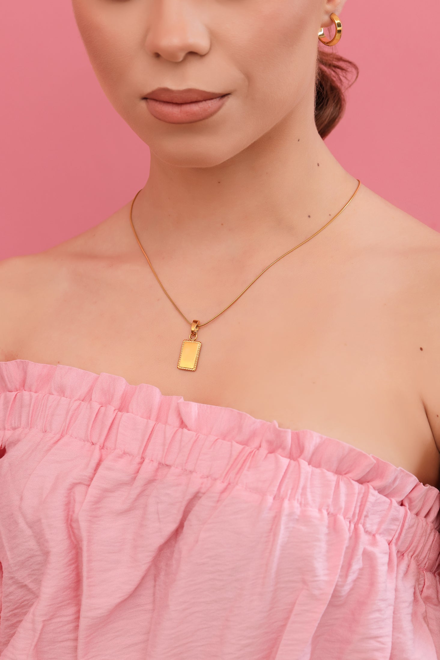 Engravable Rope Pendant