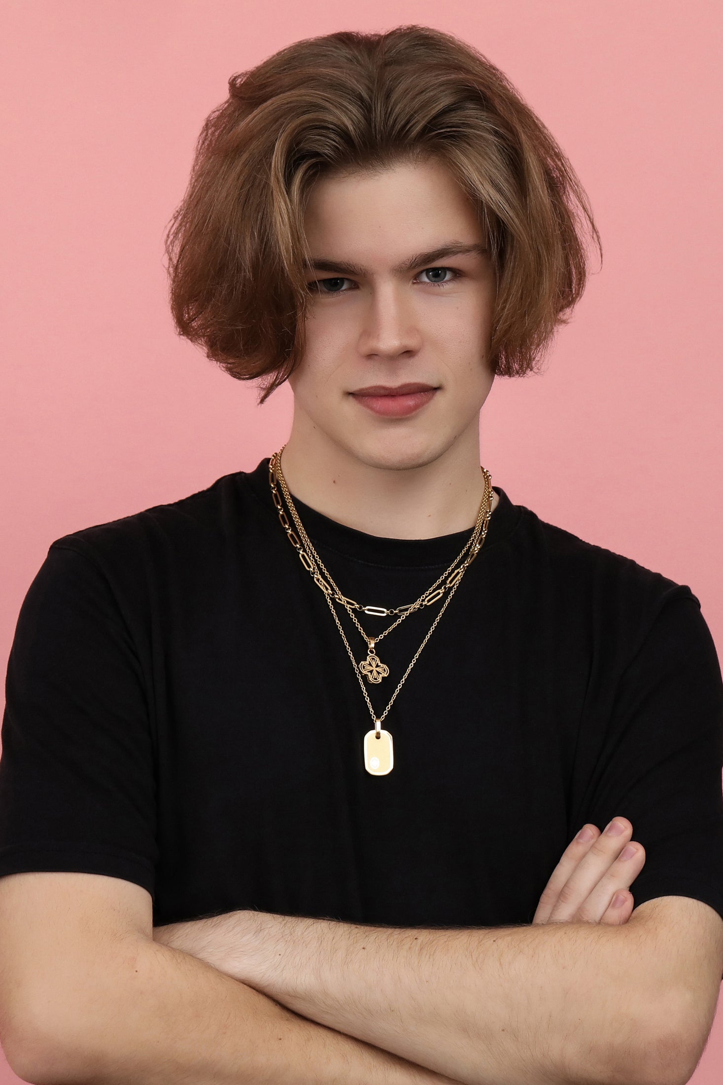 Carisma Logo Tag "Inħobbok Pa" Pendant