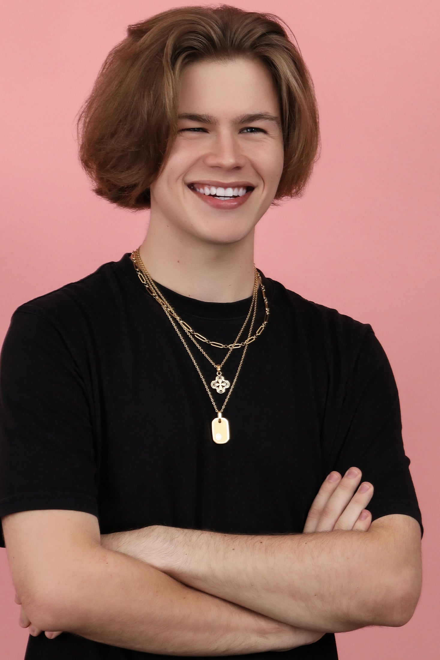 Carisma Logo Tag "Inħobbok Pa" Pendant