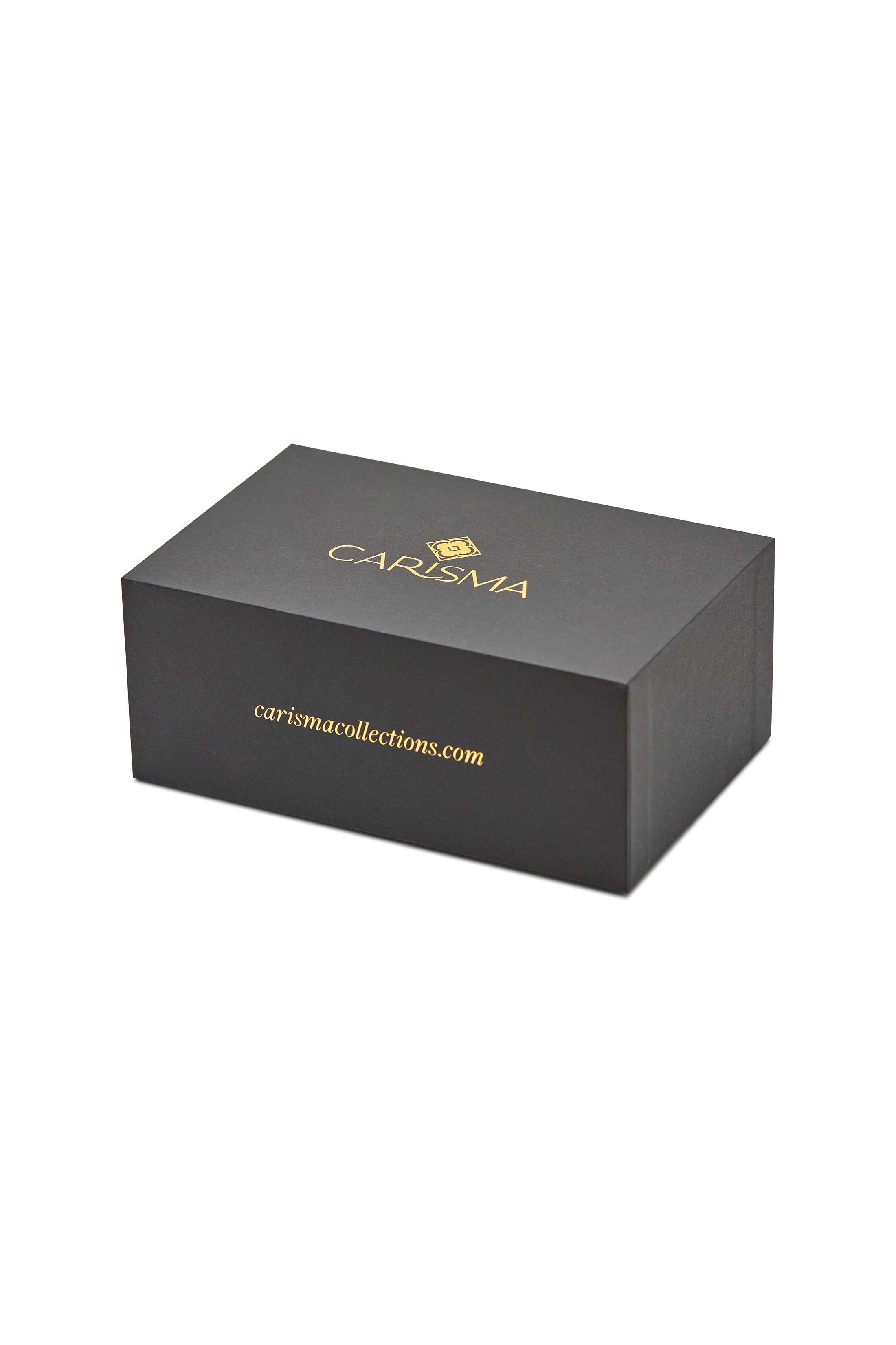 Carisma Black Signature Tie & Pocket Square & Oliver&