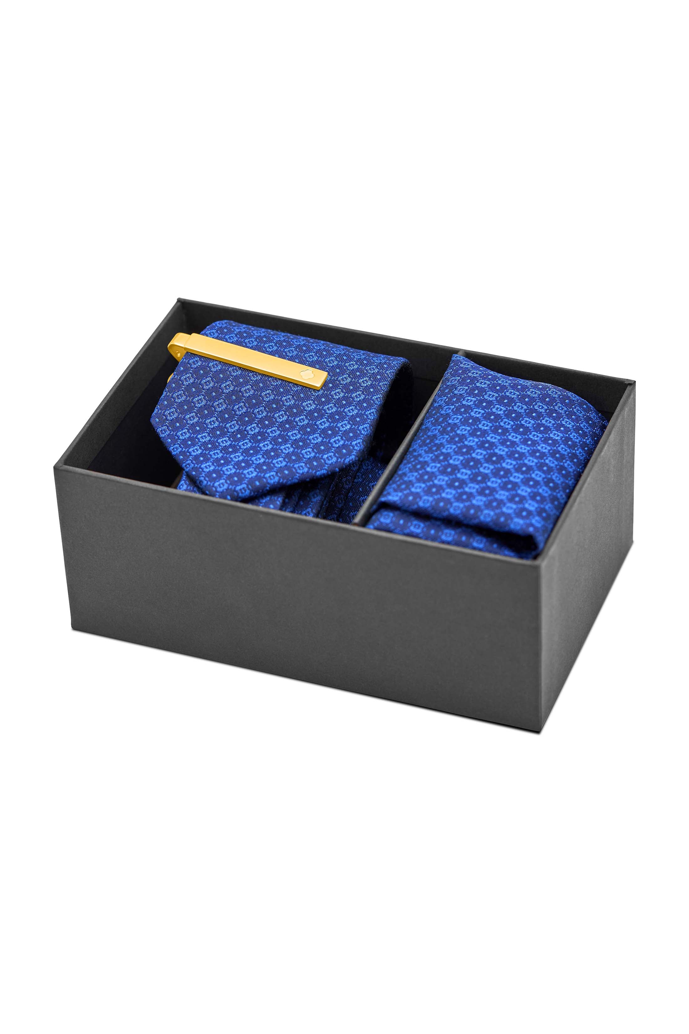 Gold Carisma Crest Tie Clip