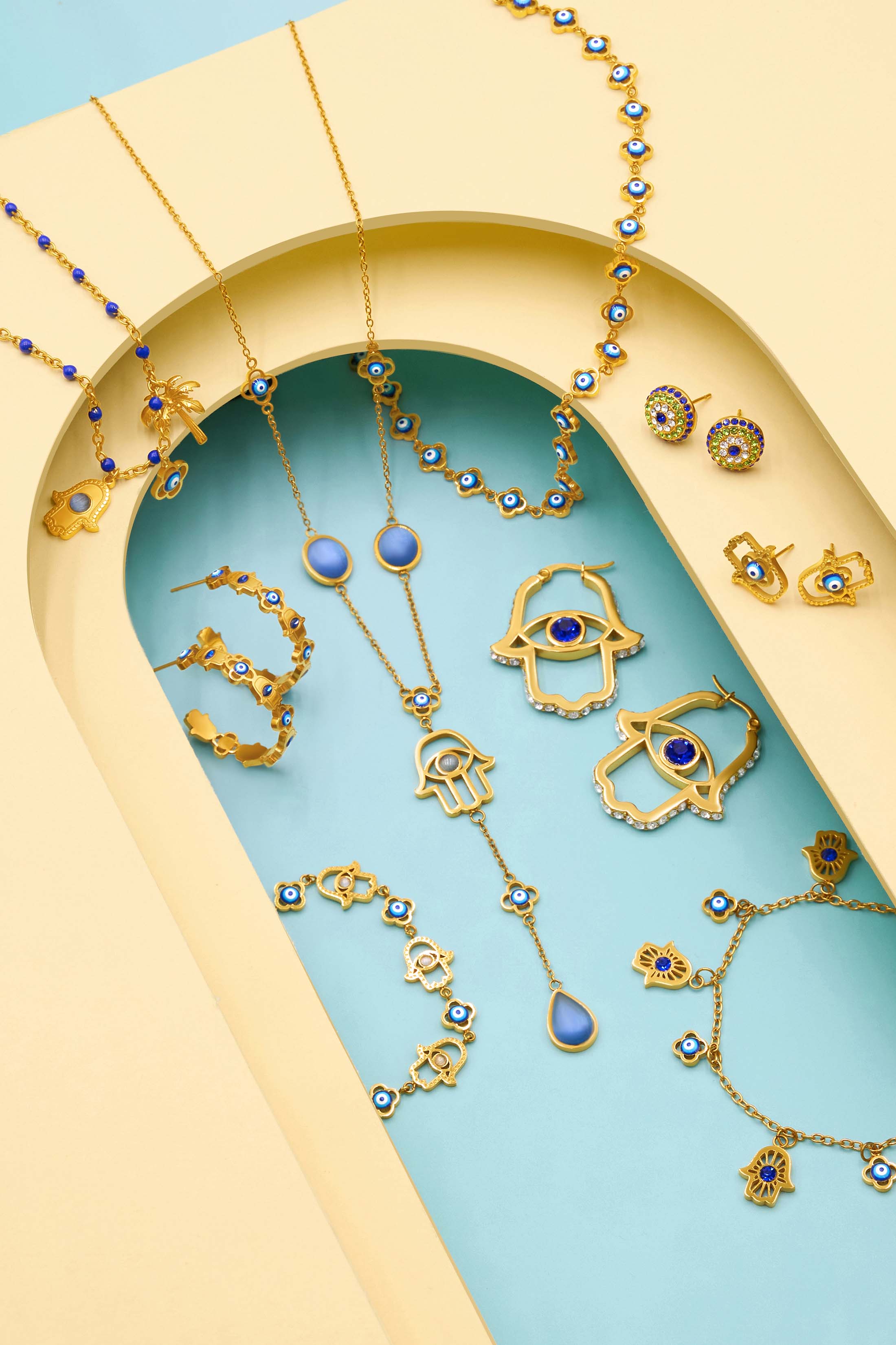 Moroccan Carisma Hoop Earring Set