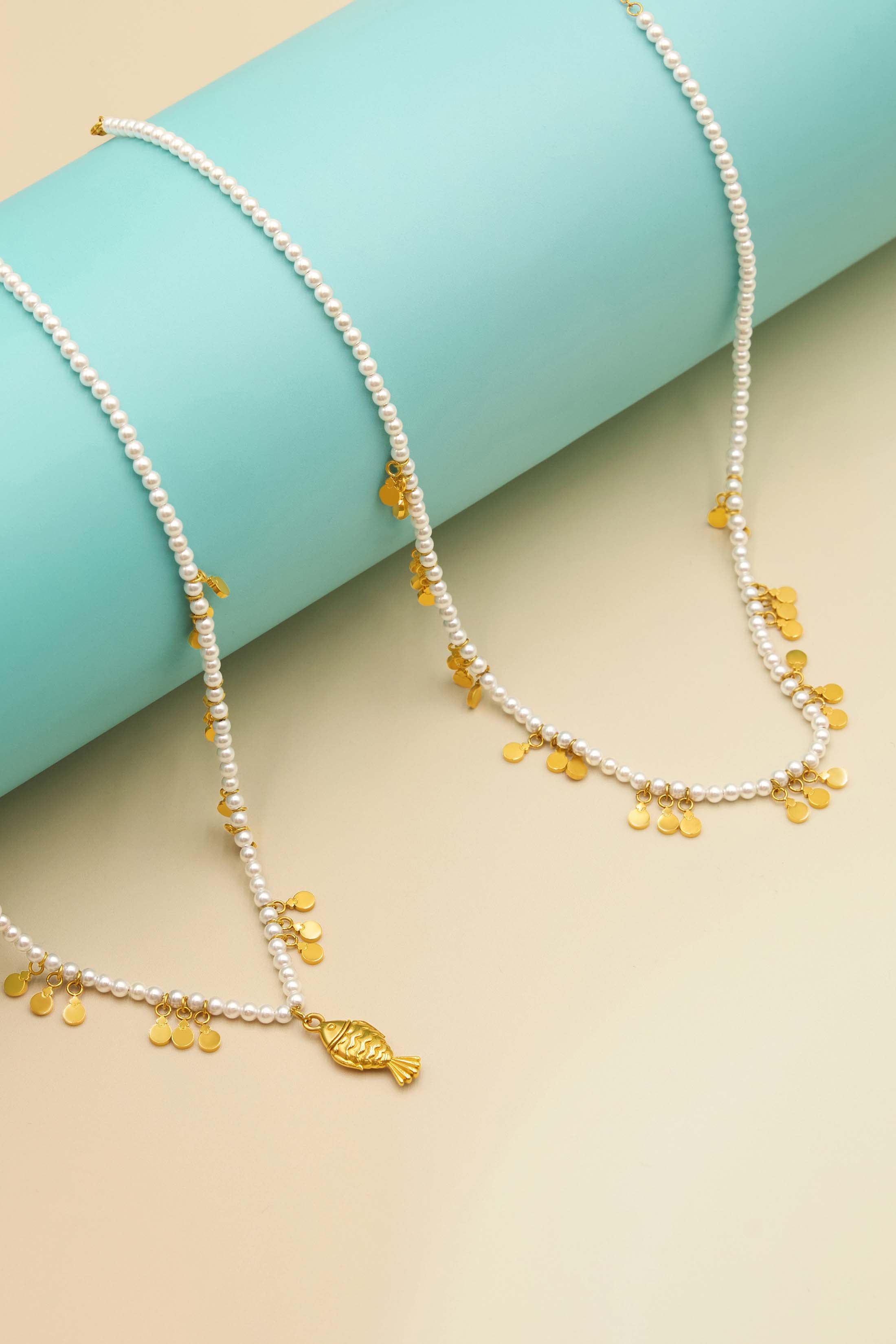 Desert Pearl Treasure Necklace
