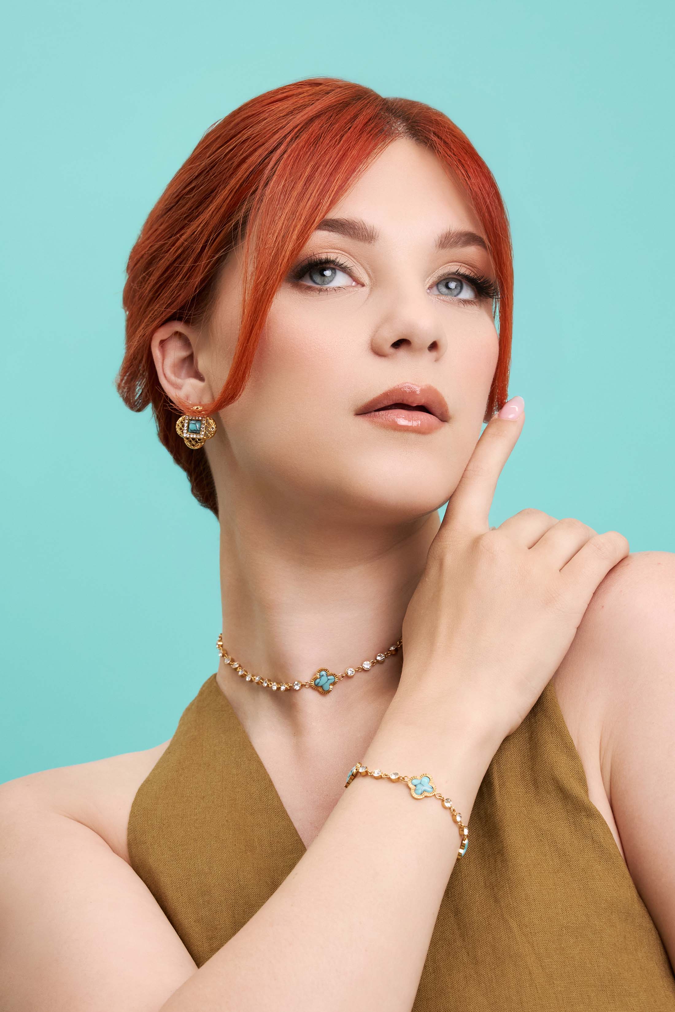 Medina Glow Stud Earring Set