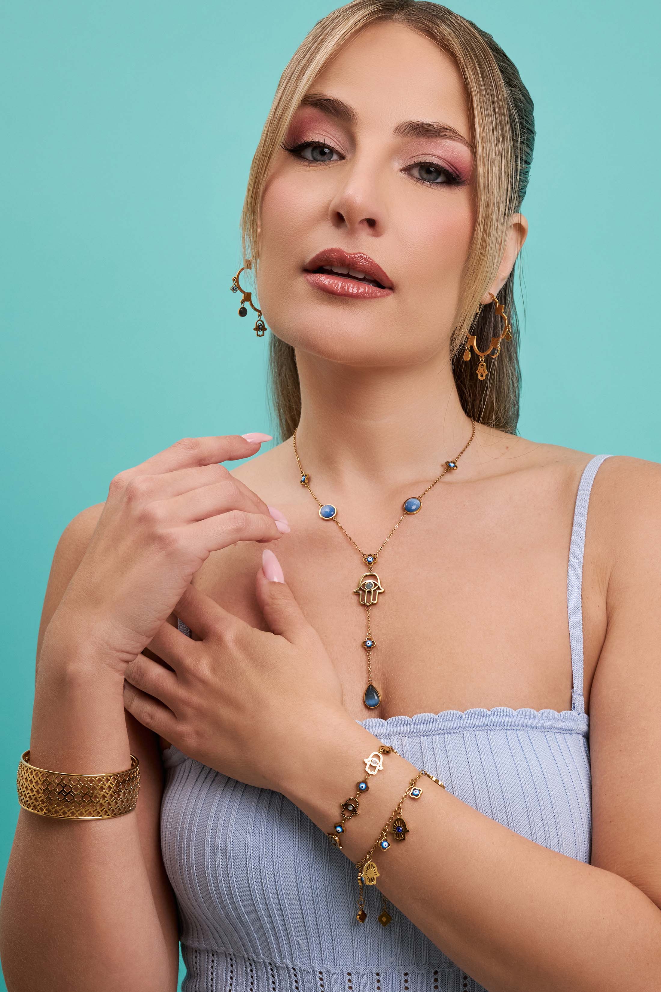 Moroccan Carisma Hoop Earring Set