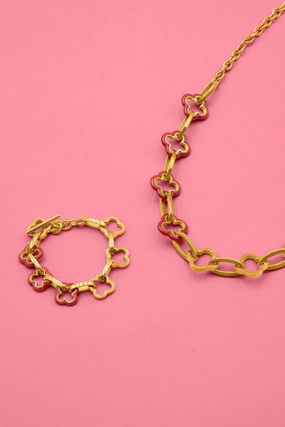 Tortessa Merlot Icon Bracelet & Necklace Gift Set