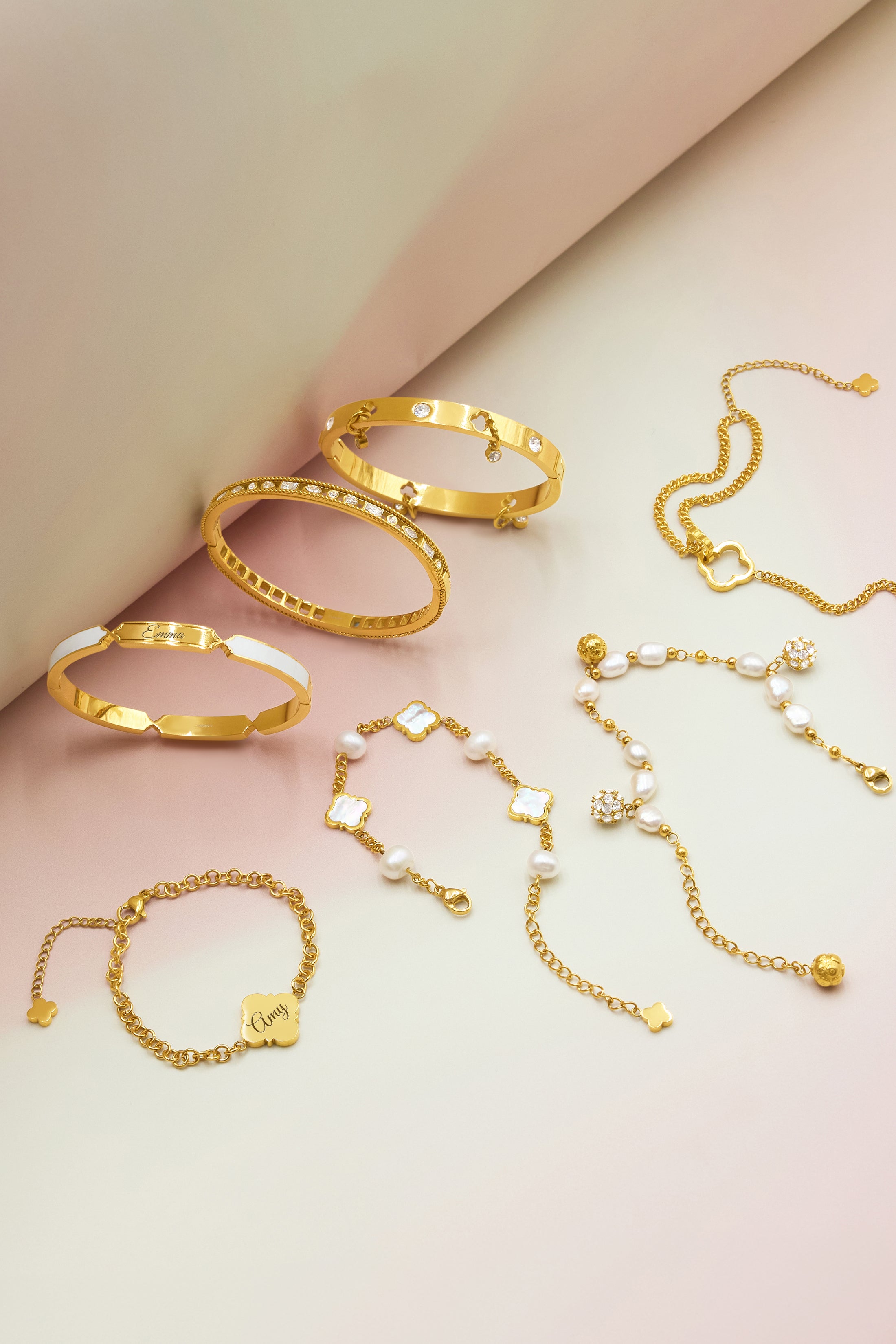 Carisma Engravable Link Bracelet