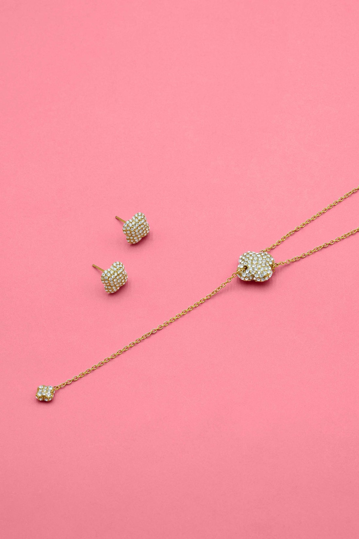 Rossi Lumière Toggle Chain Necklace & Rossi Nova Stud Earrings Gift Set