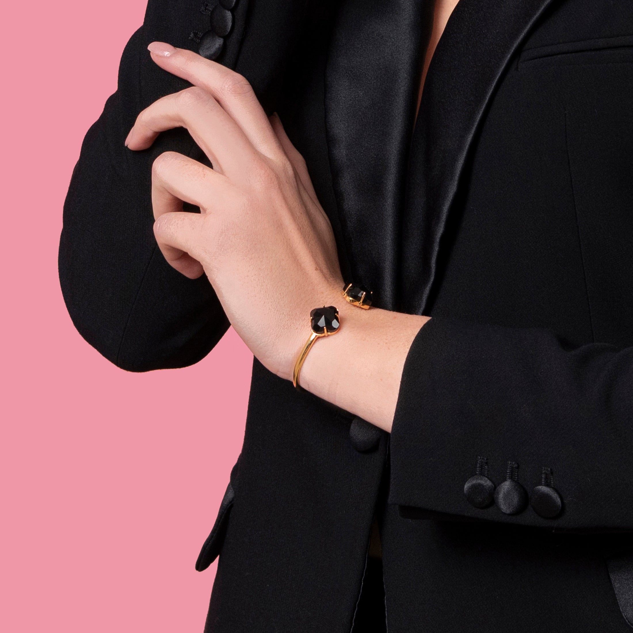 Stone Station Midnight Sparkle Stone Bangle