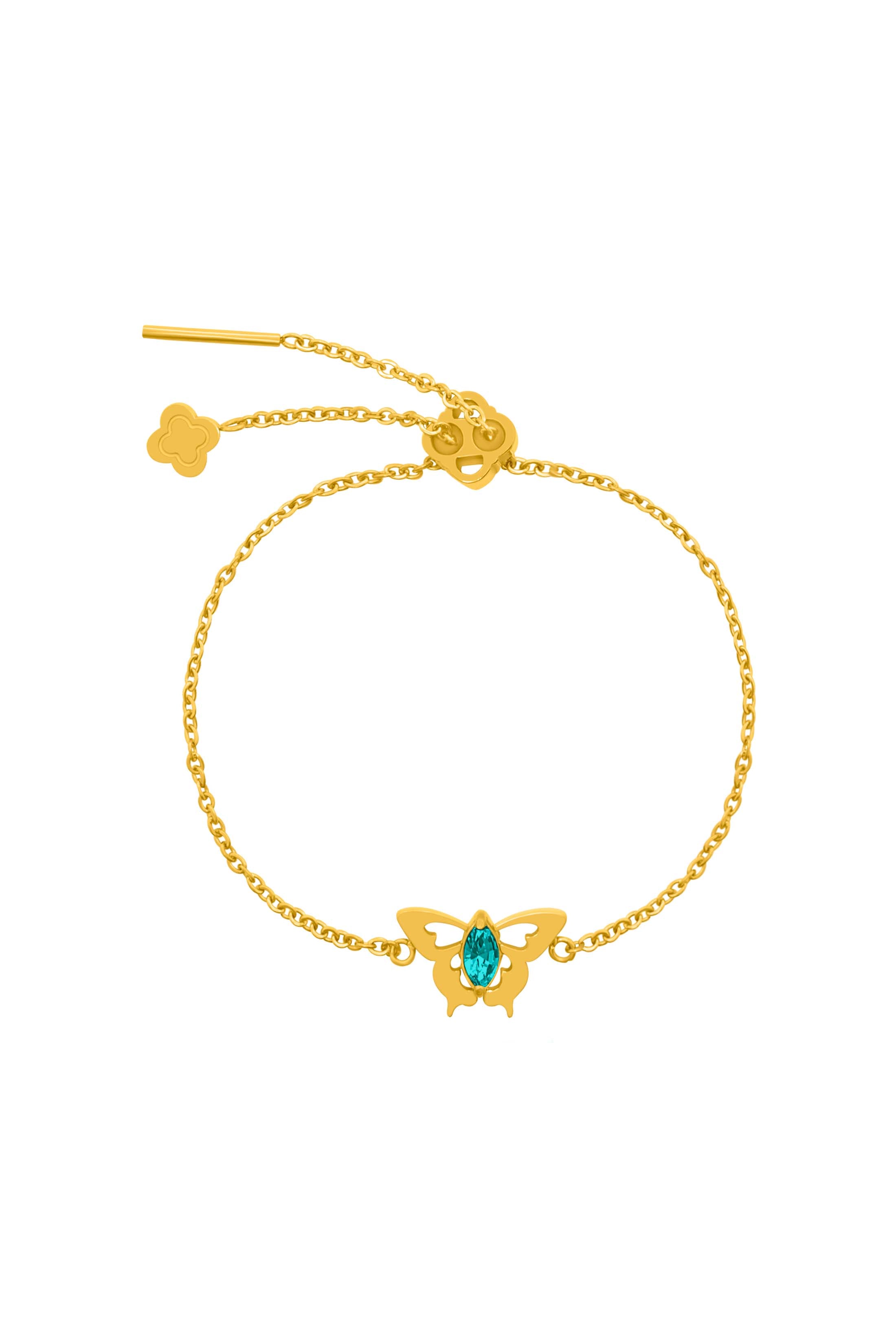 Farfett tal-Fejġel Birthstone Bracelet