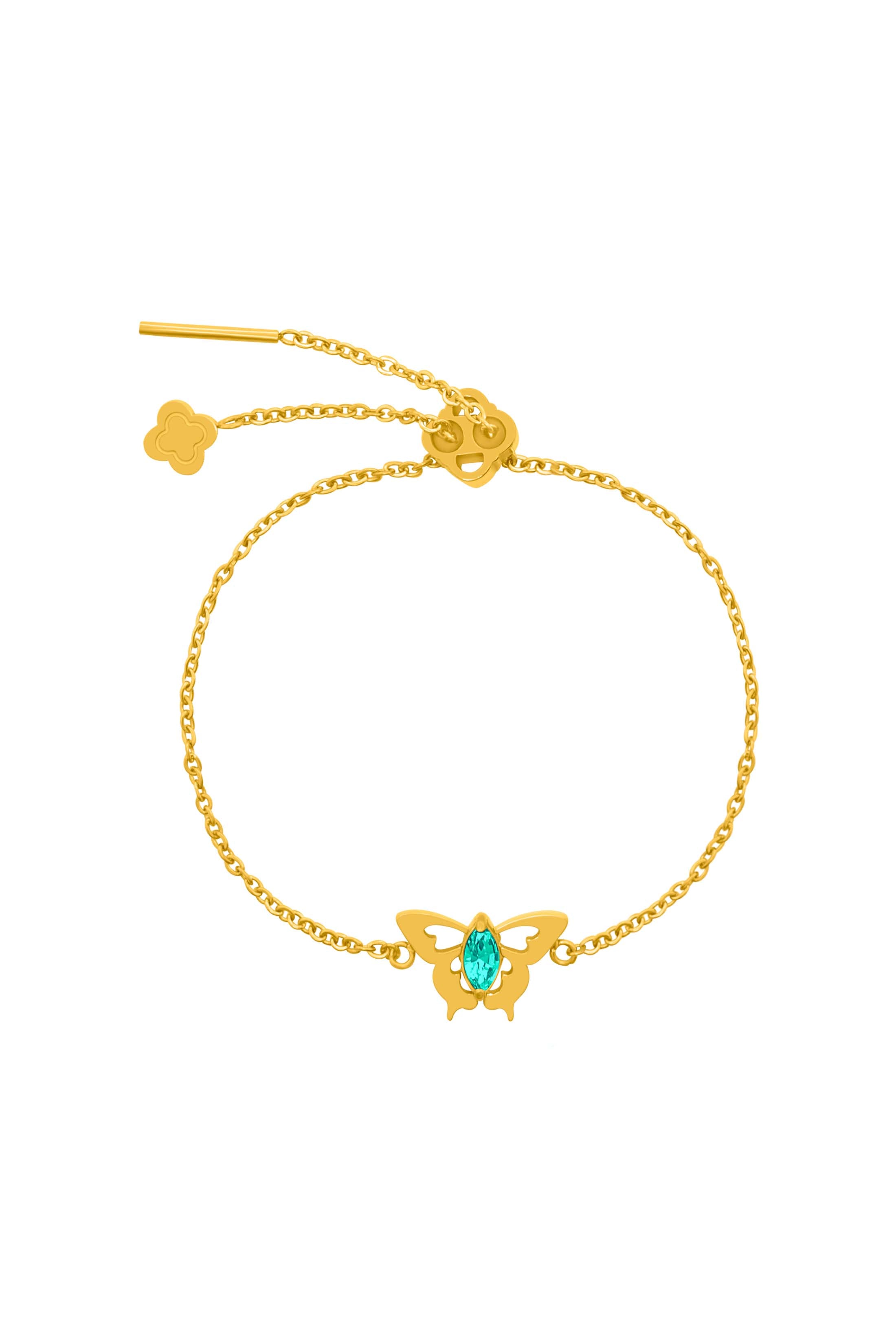 Farfett tal-Fejġel Birthstone Bracelet