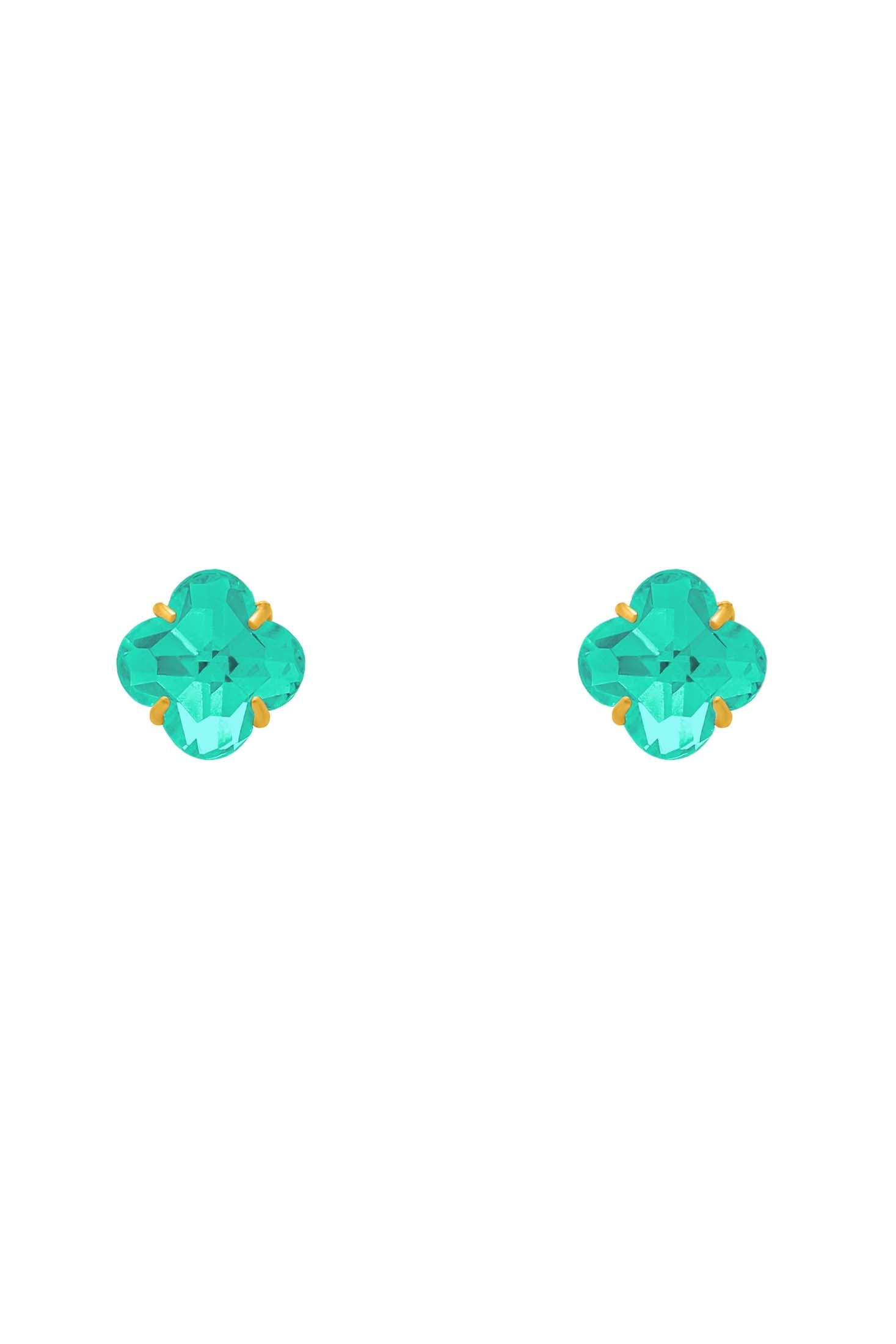 Logo Birthstone Stud Earring Set