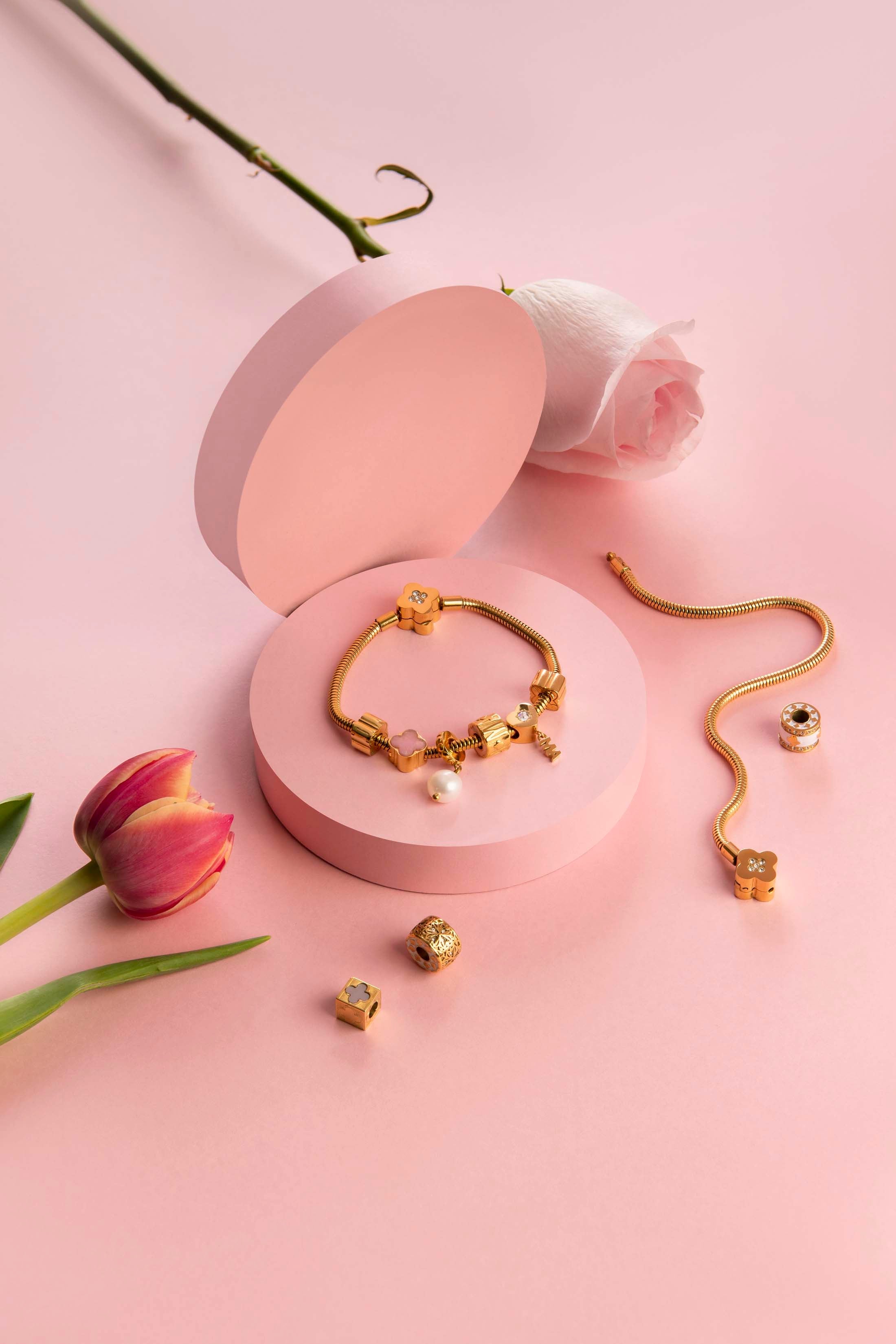 Carisma Token Charm Bracelet Gift Set