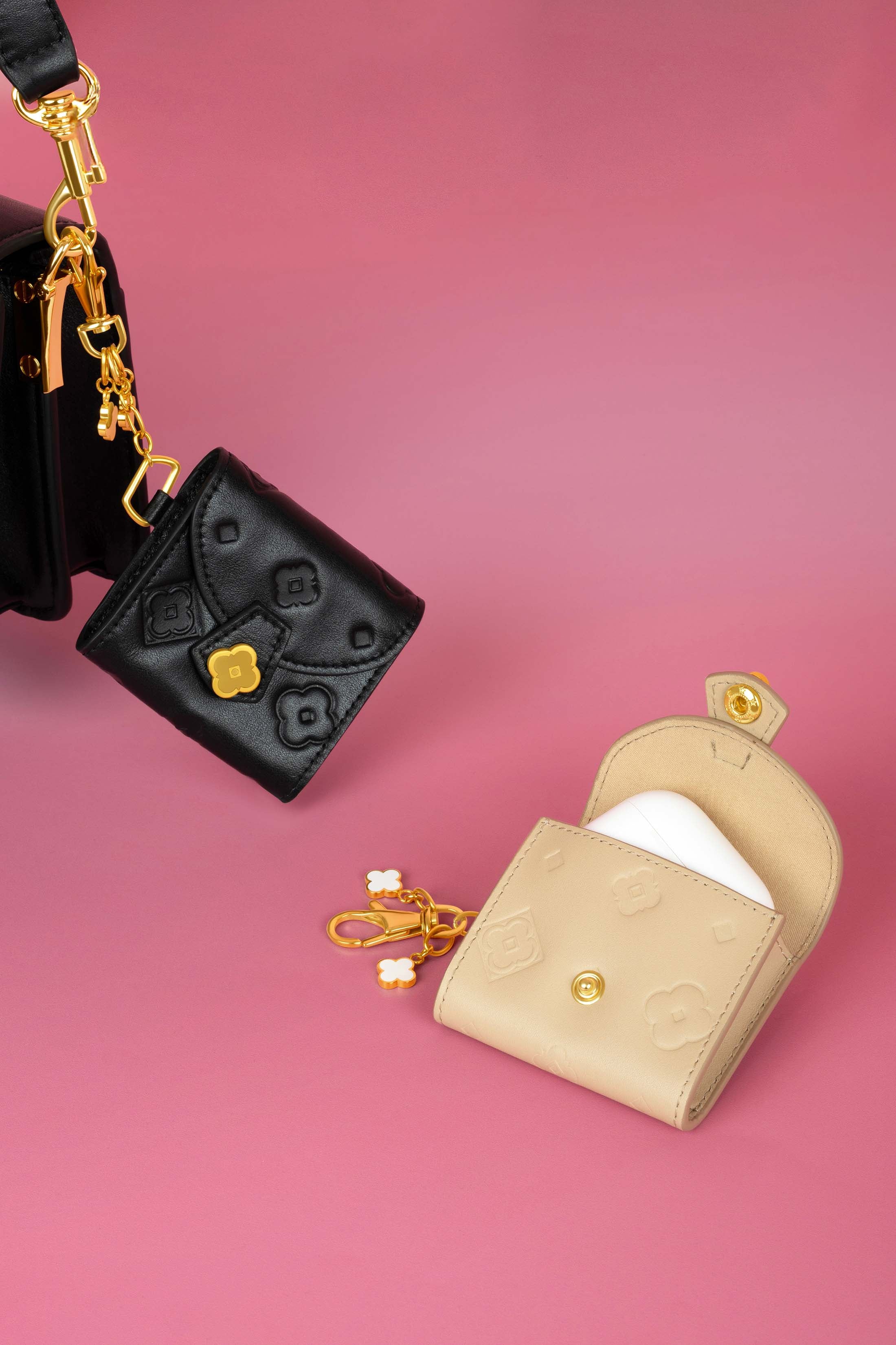 Carisma Noir Pocket Wallet Bag Charm