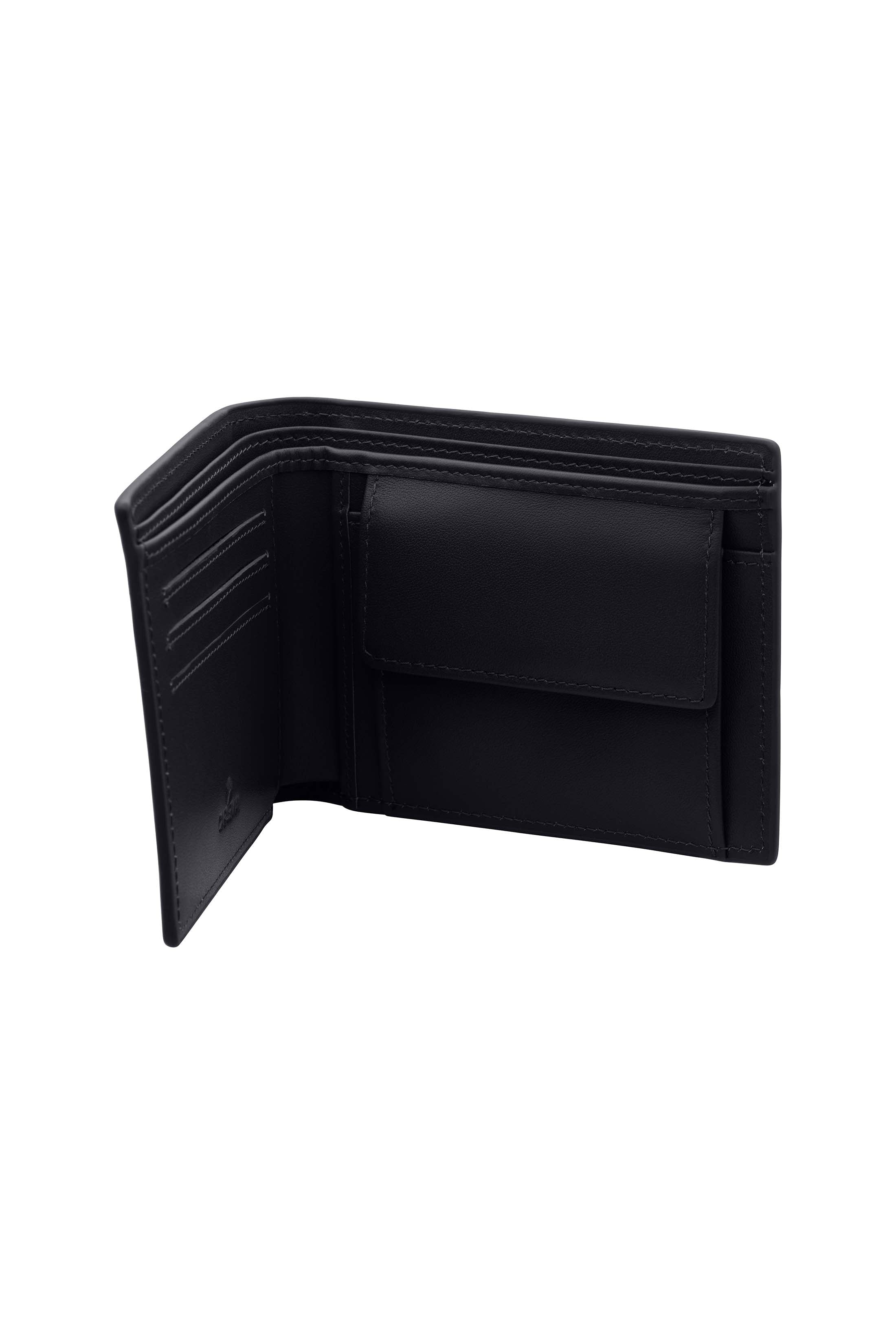Carisma Black Wallet with Coin Holder