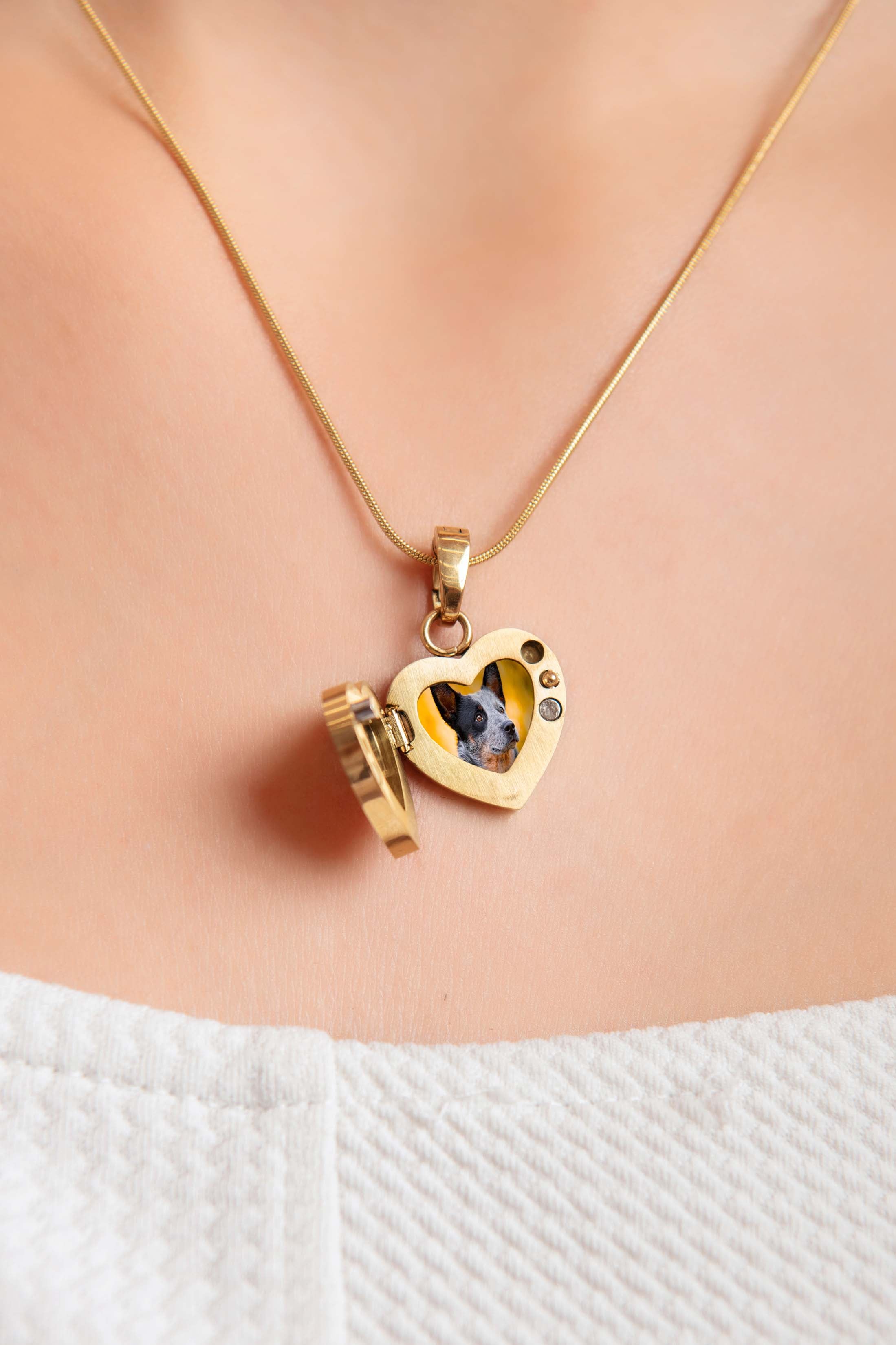 Pet Engravable Locket Pendant