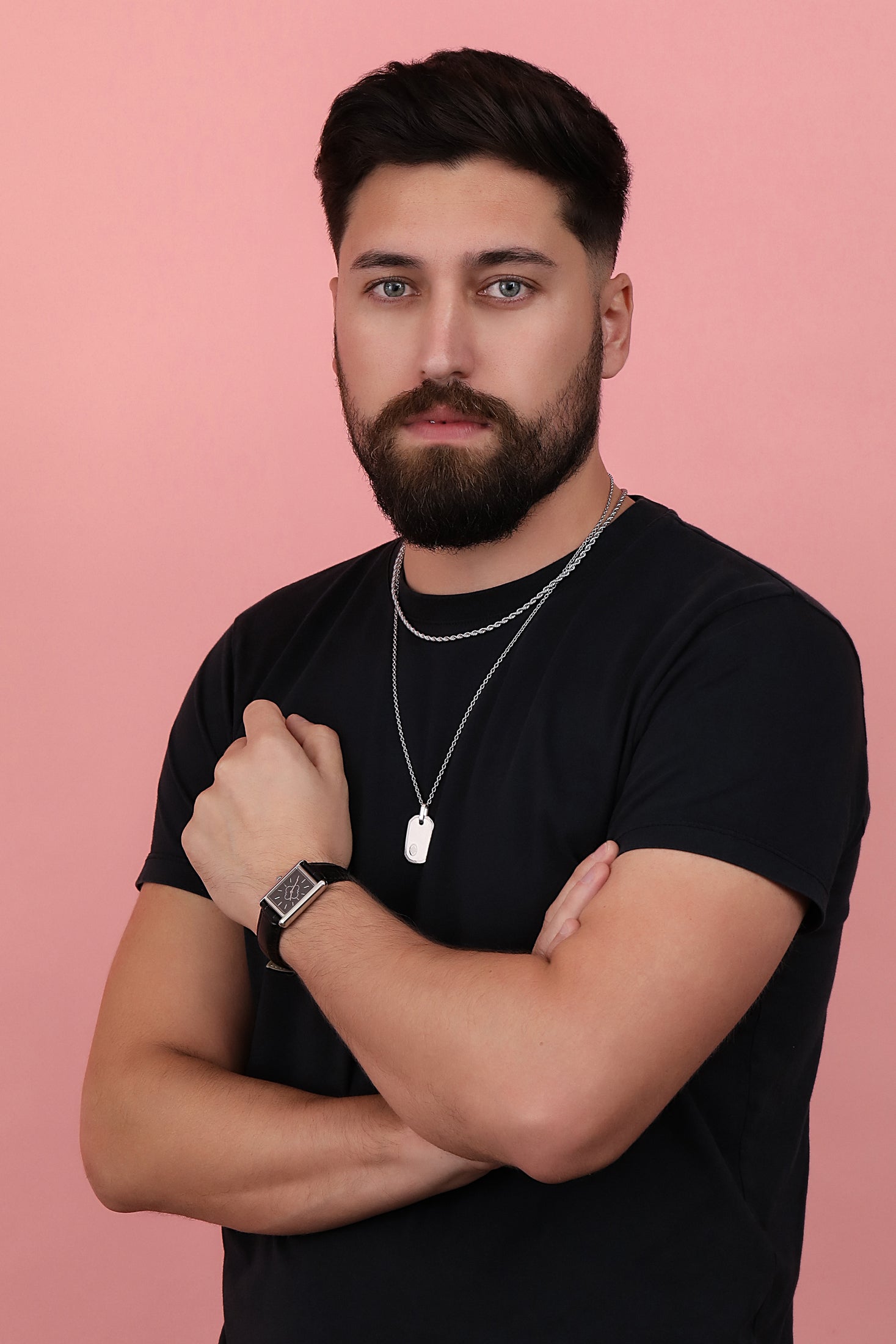 Carisma Logo Silver Tag "L-Aqwa Wieħed" Pendant