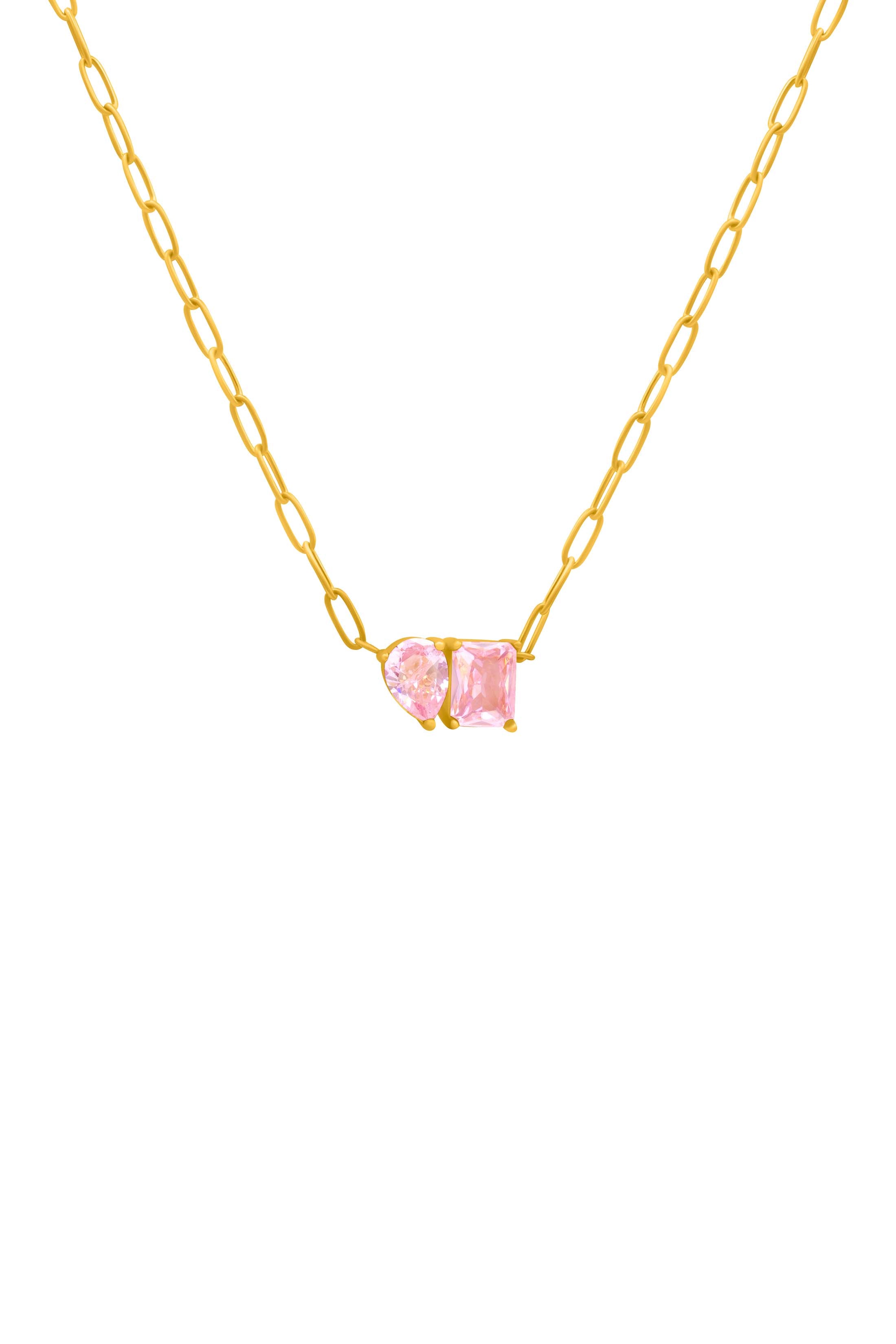 Blush Harmony Duo Necklace