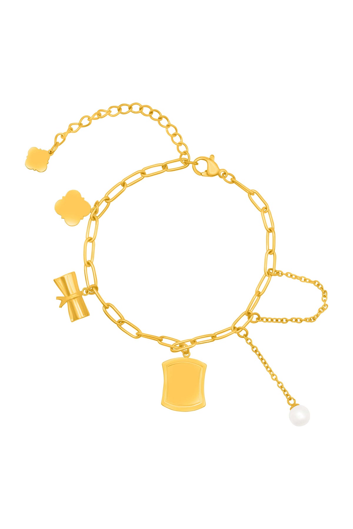 Beyond Limits Engravable Charm Bracelet