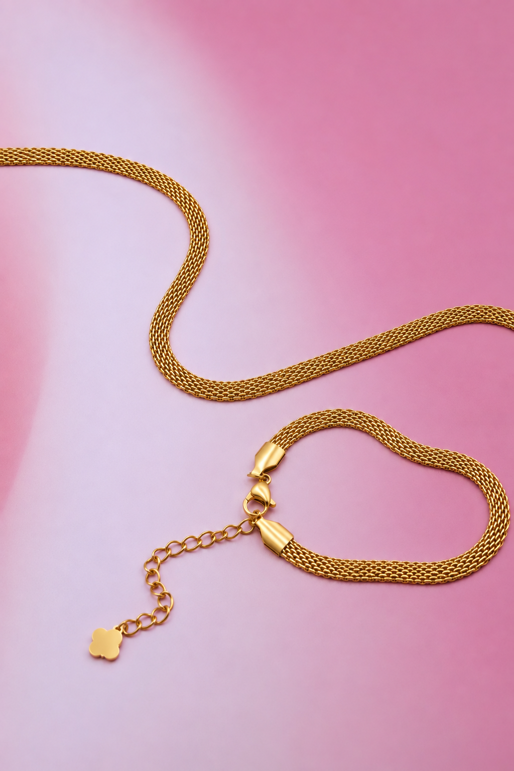 Core Chain Necklace & Bracelet Gift Set