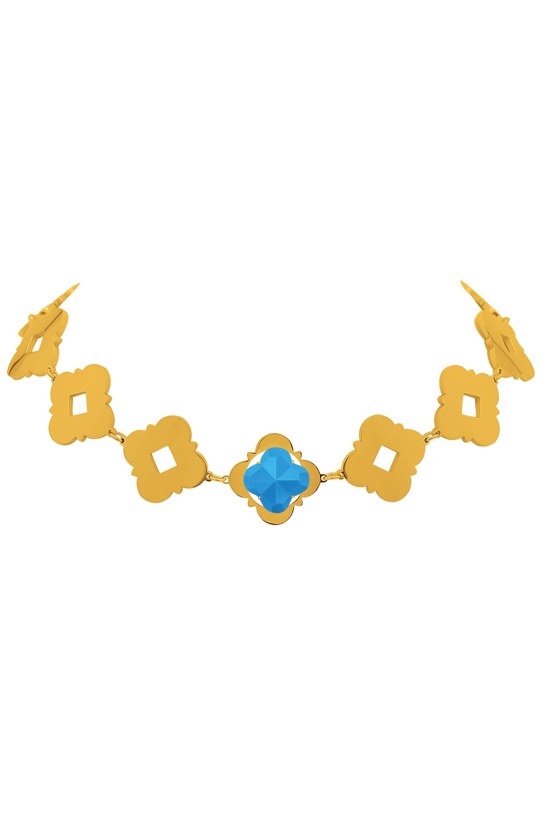 Stone Station Turquoise Stone Choker