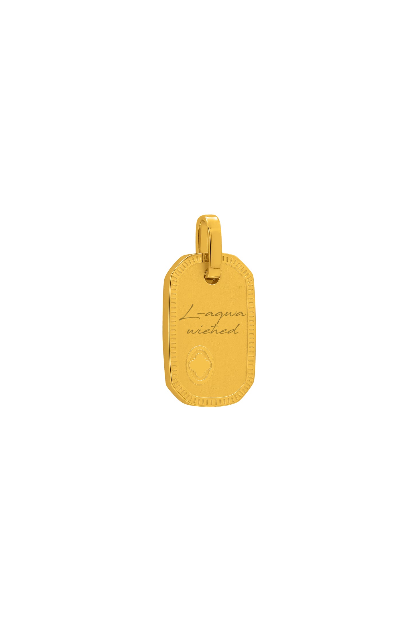 Carisma Logo Tag "L-aqwa Wieħed" Pendant