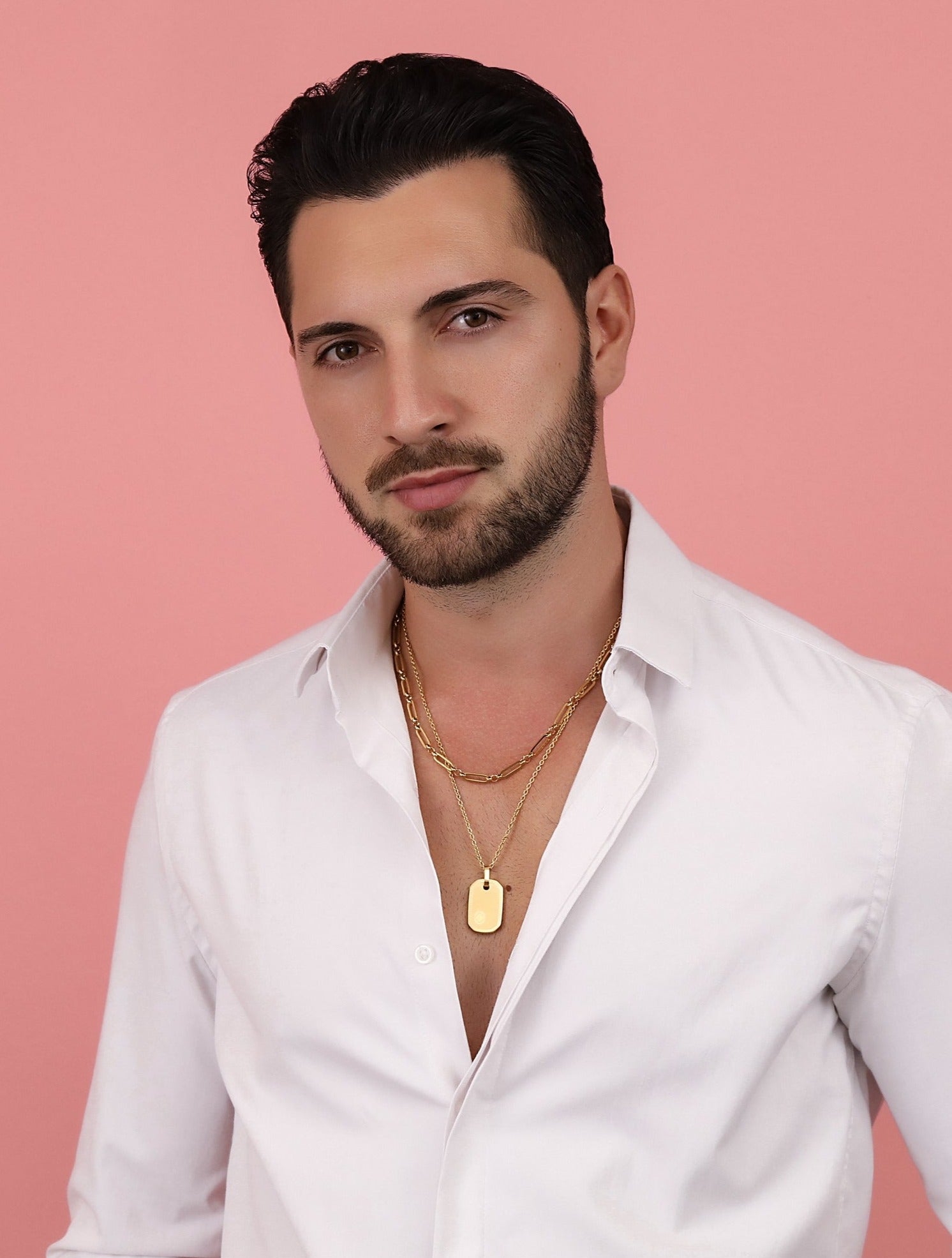 Carisma Logo Tag "Inħobbok Pa" Pendant