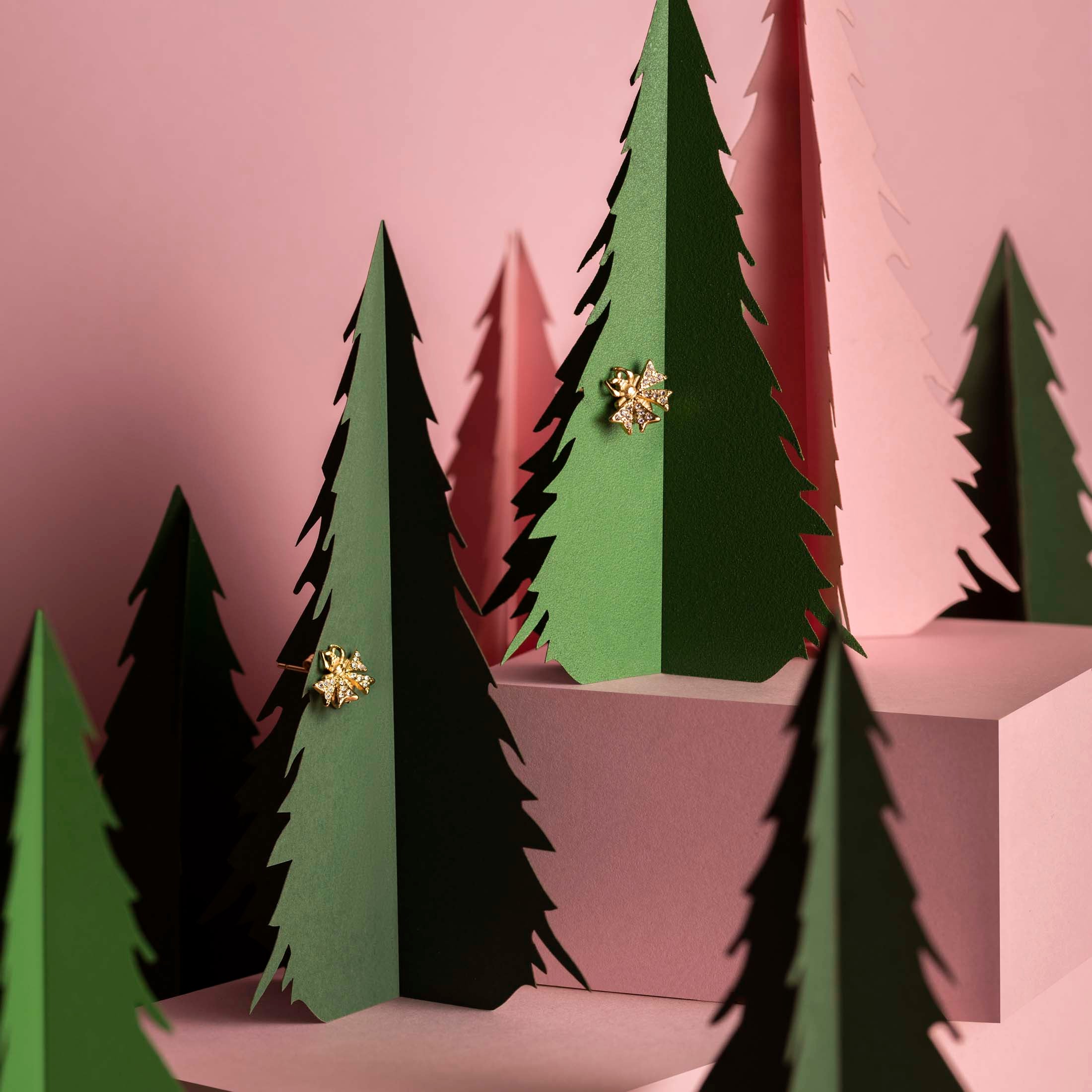 Reġina Crystal Stud Earring Set