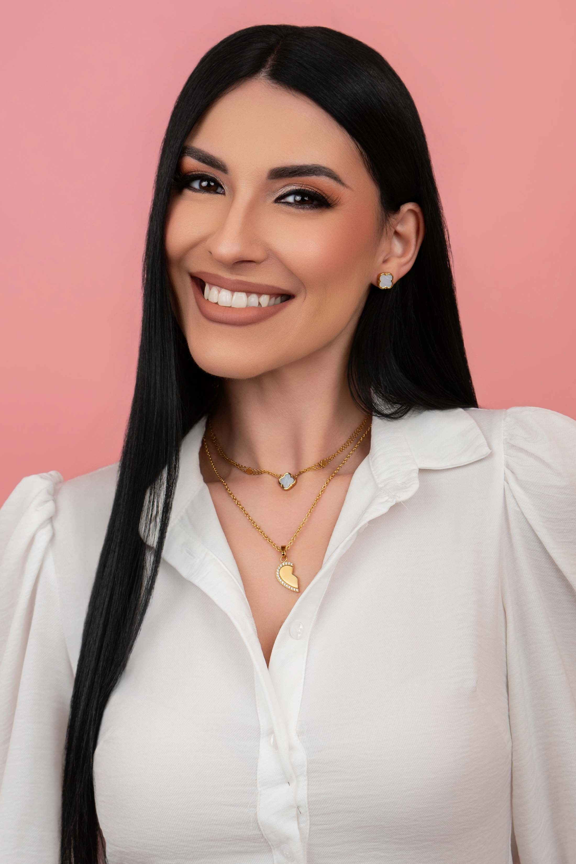 Together Apart Heart Necklace Gift Set