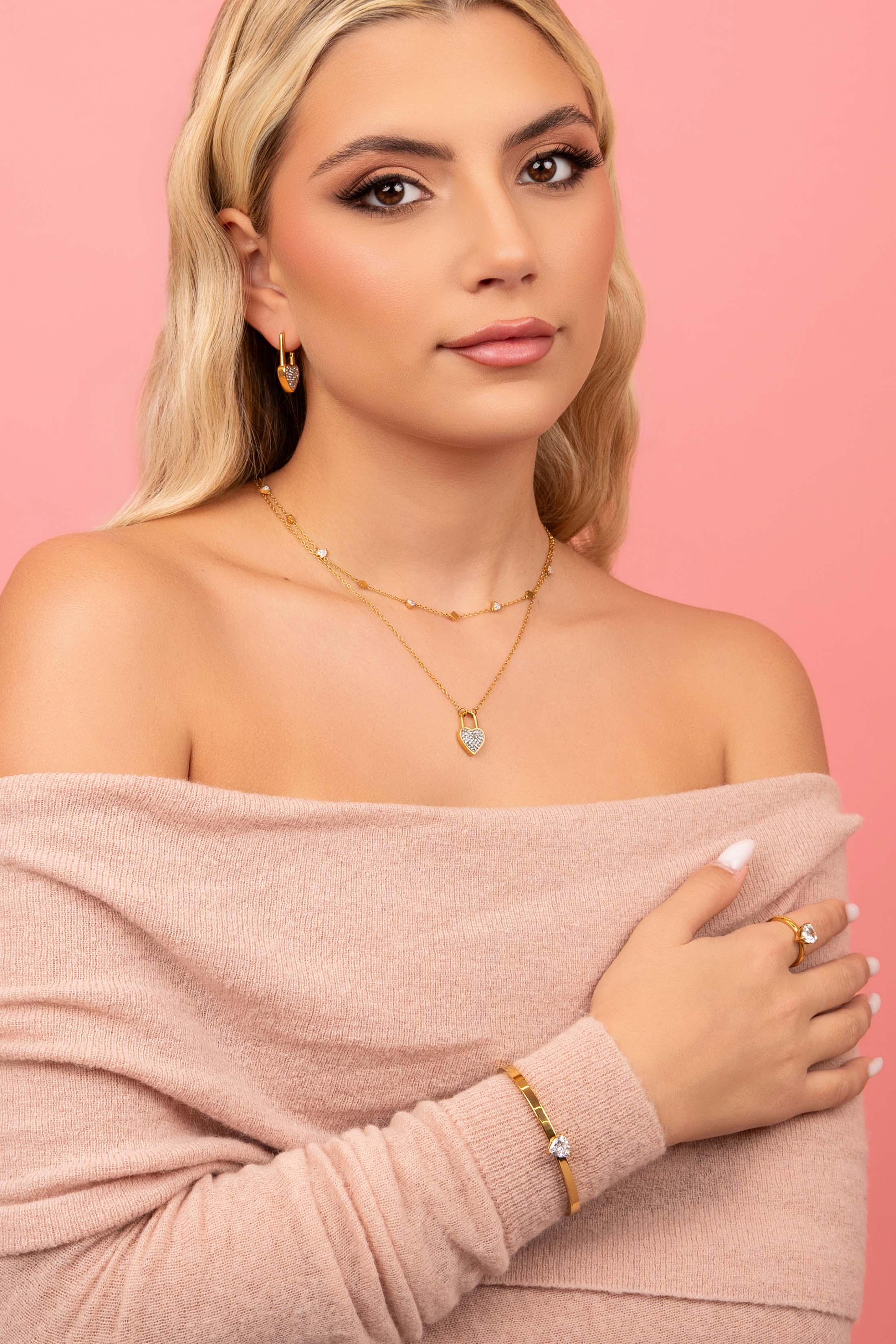 Sweetheart Necklace & Bracelet Gift Set