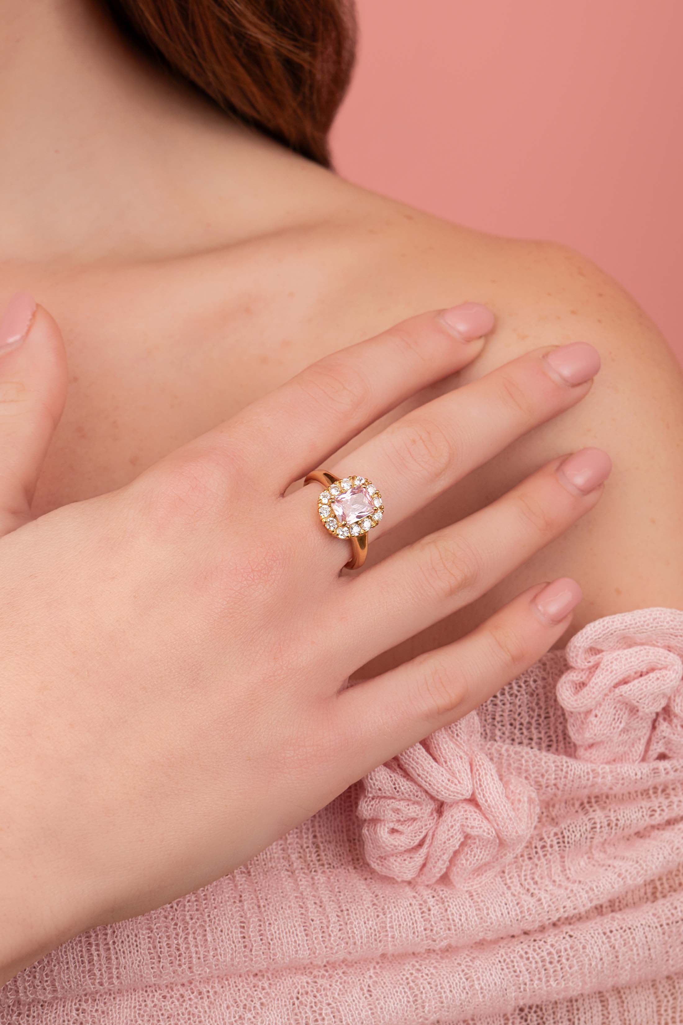 Qronfla Alba Stud Earrings & Ring Gift Set
