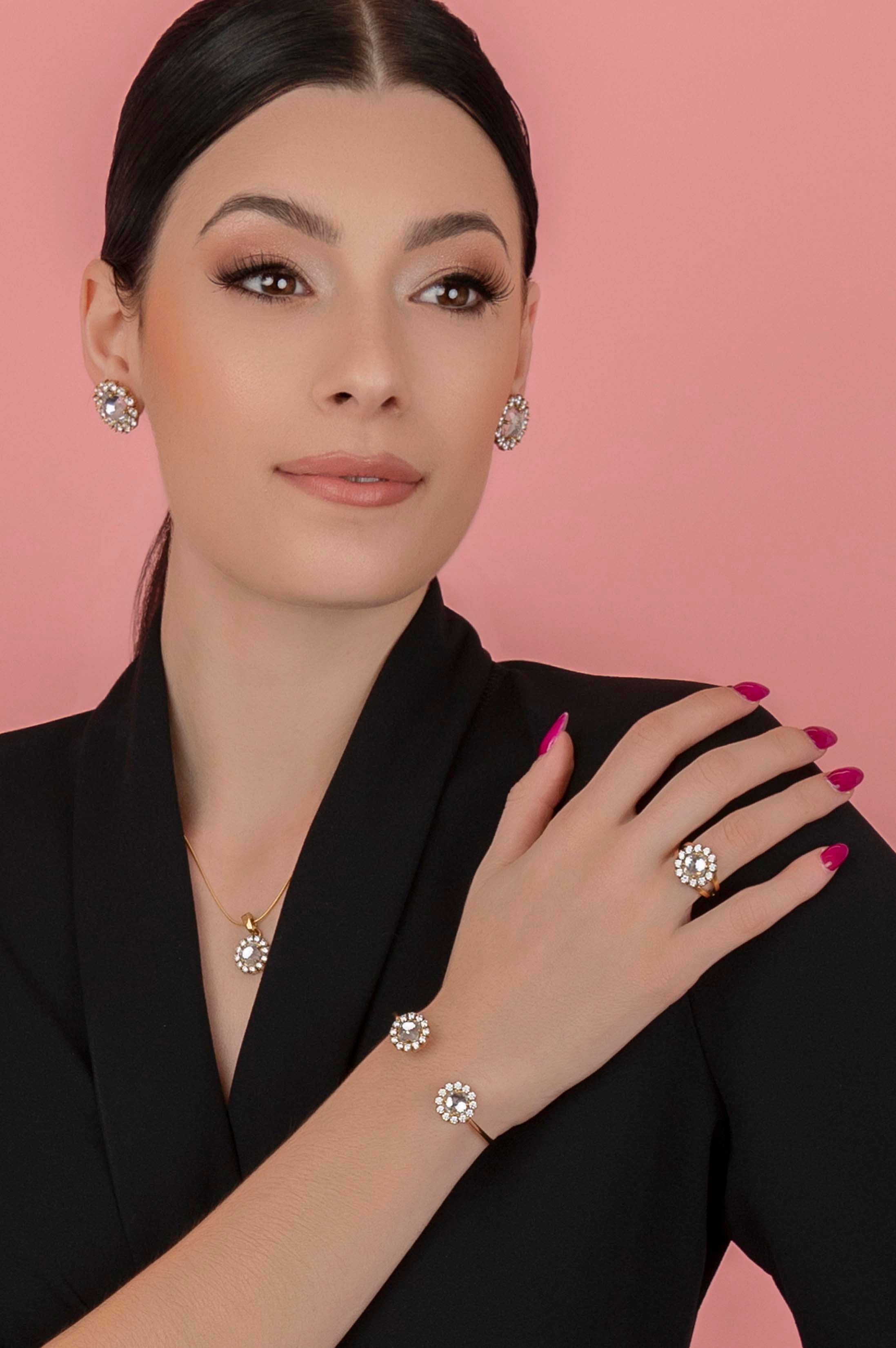 Nova Brillantina Stud Earring Set