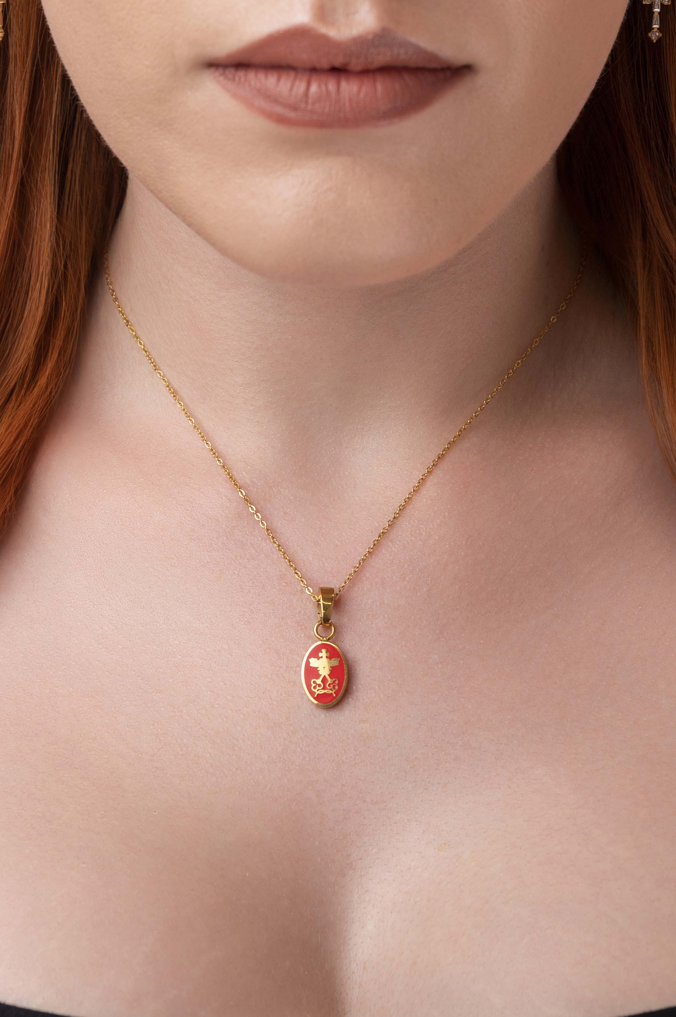 San Pietru Red Pendant