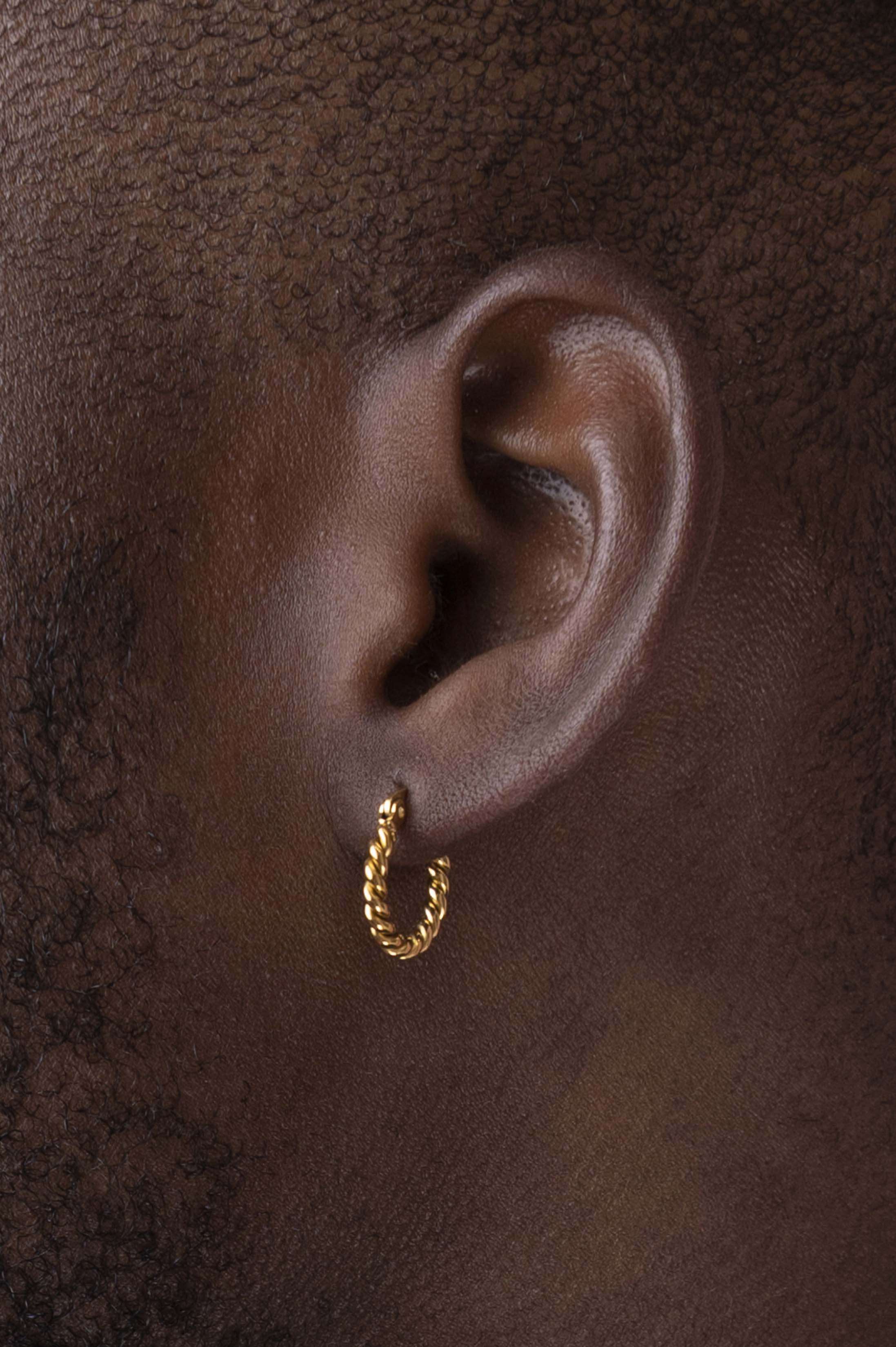 15MM Rope Hoop Single Earring