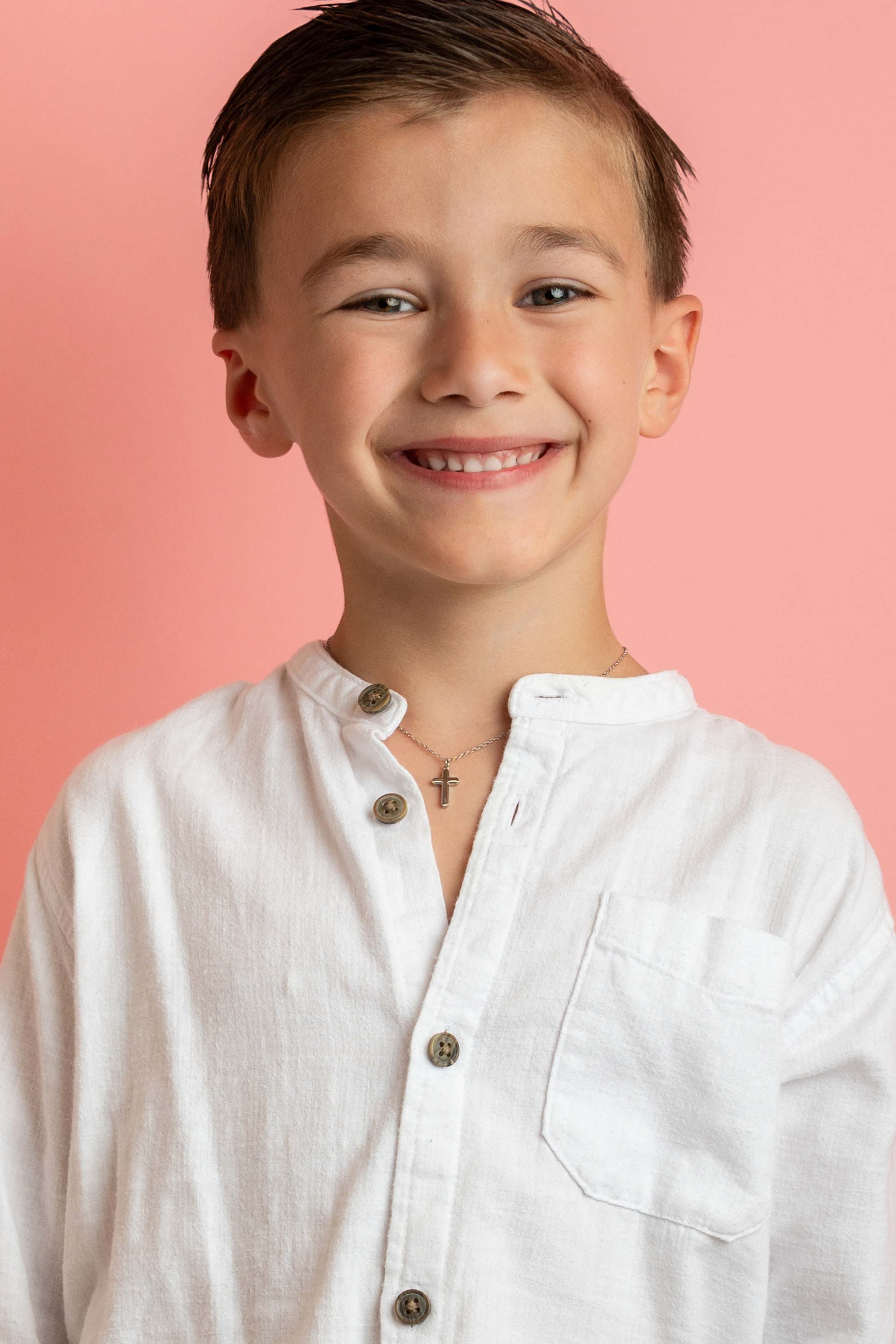 Cross Silver Necklace & Bracelet Gift Set