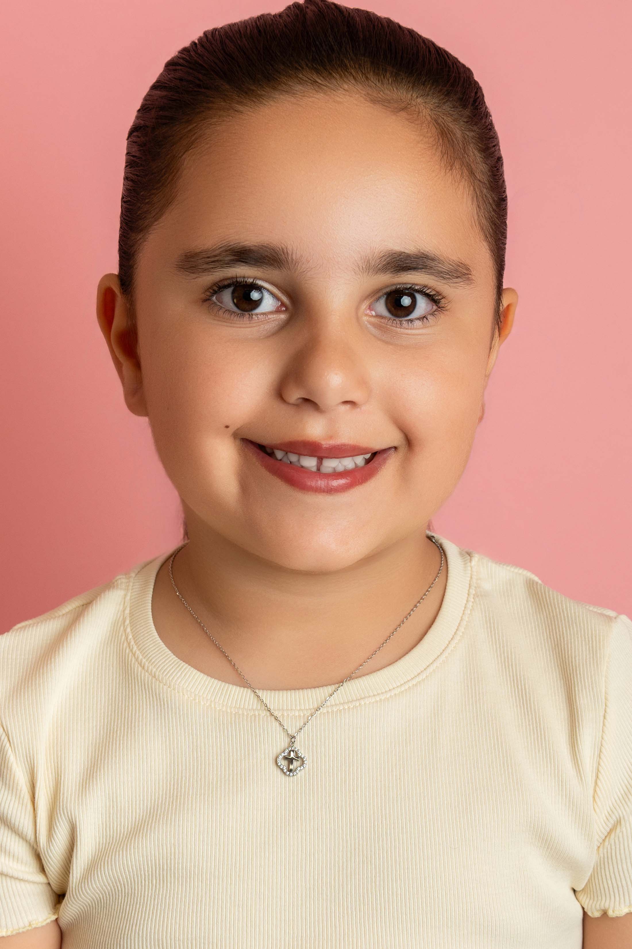 Halo Cross Silver Necklace & Bracelet Gift Set