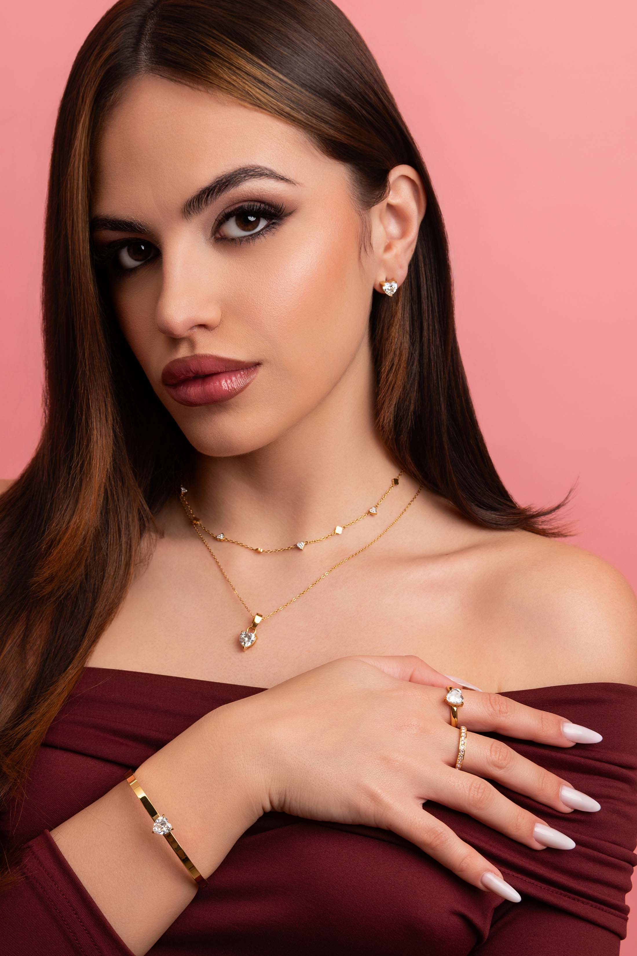 Sweetheart Necklace & Bracelet Gift Set