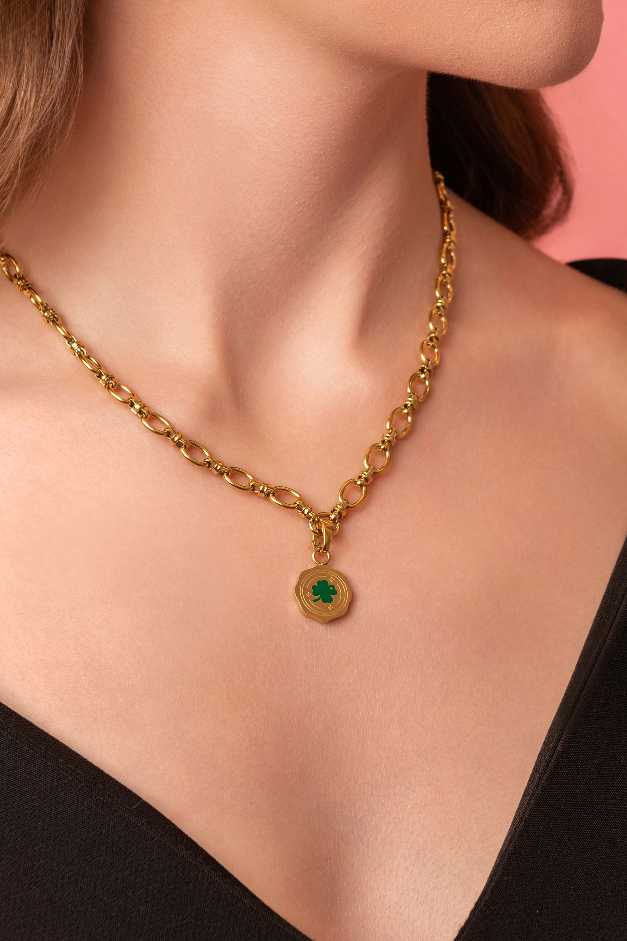 Four-Leaf Clover - Fortune Charm