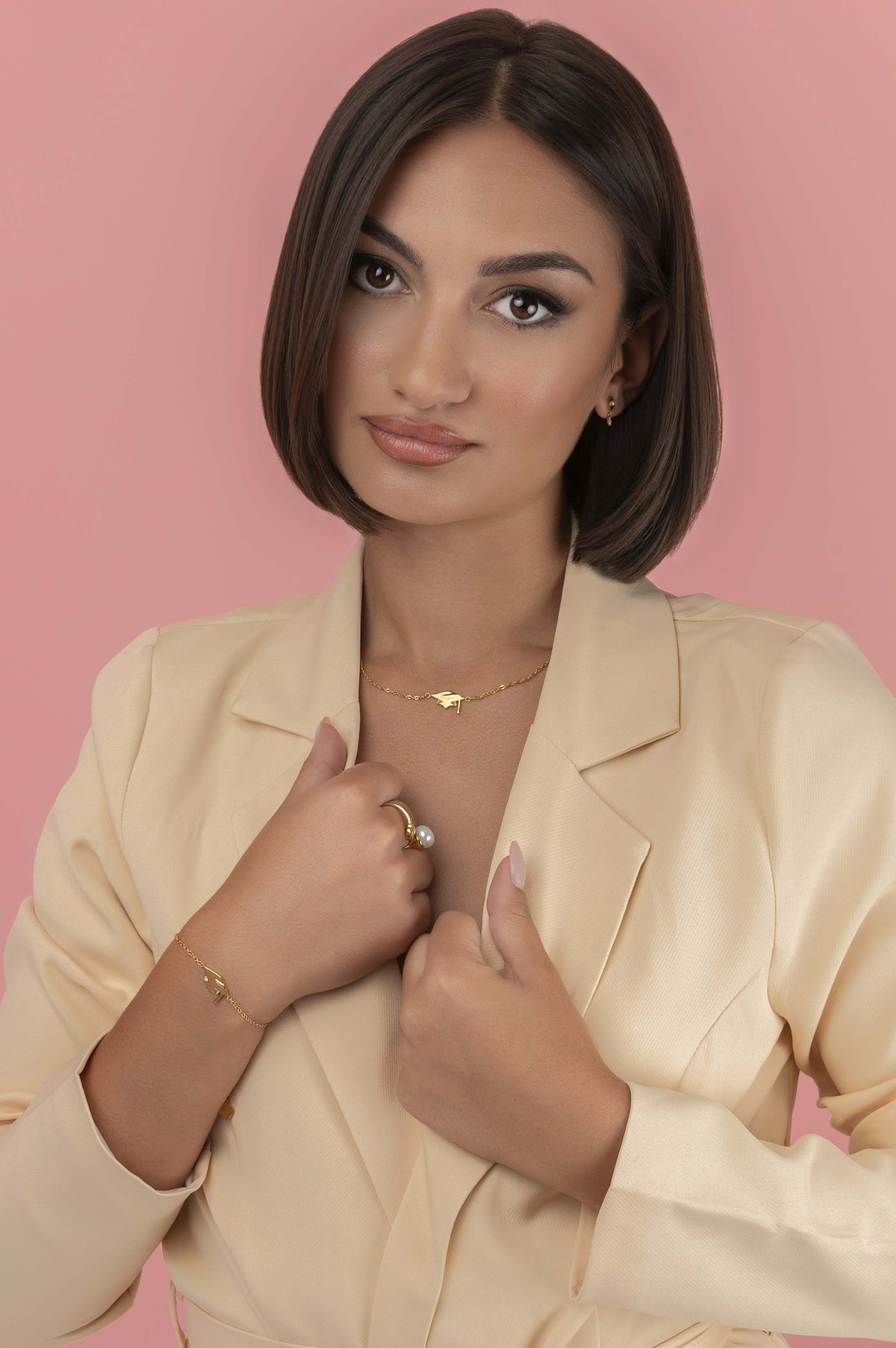 Graduation Engravable Bracelet