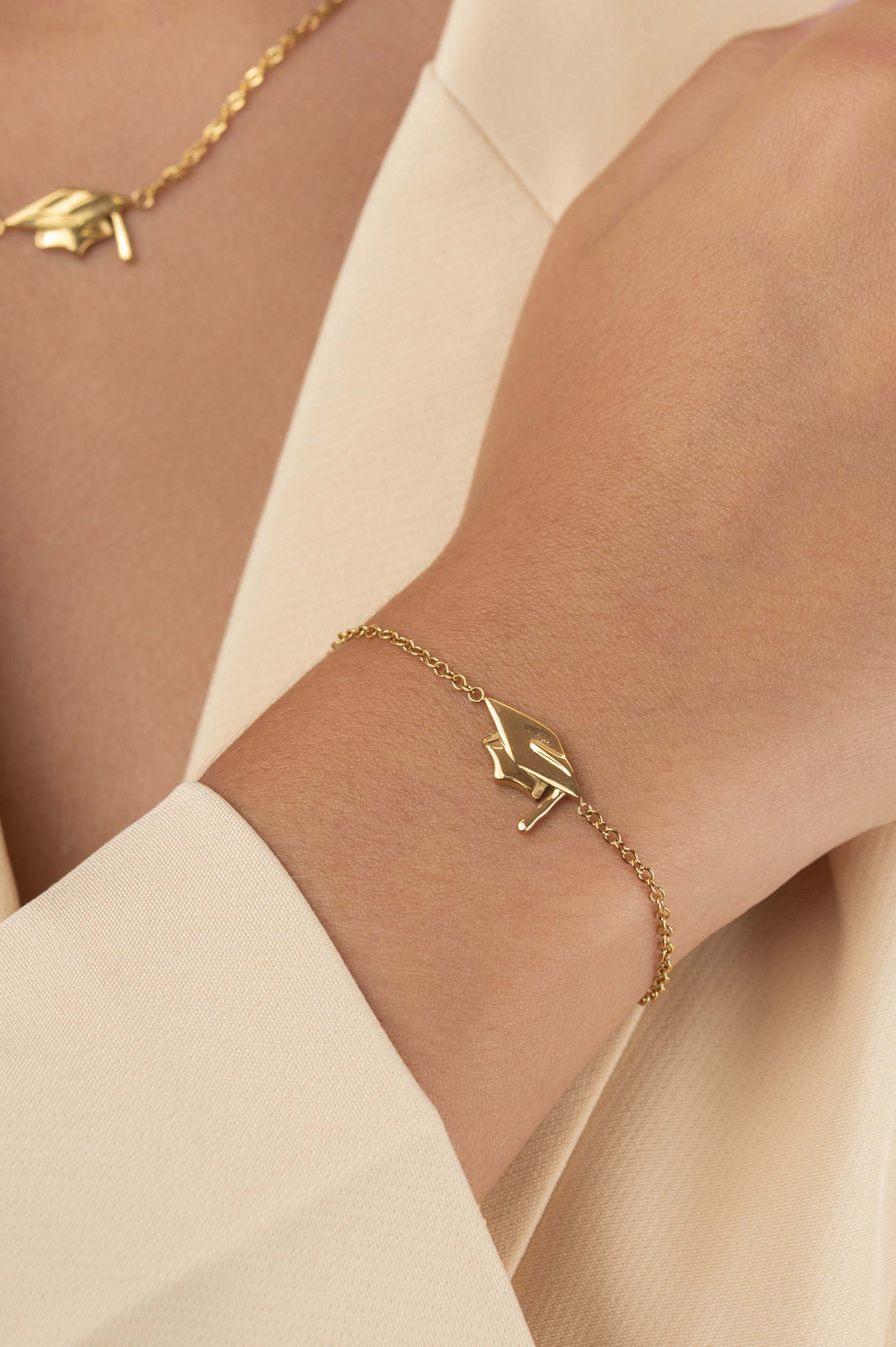 Graduation Engravable Bracelet