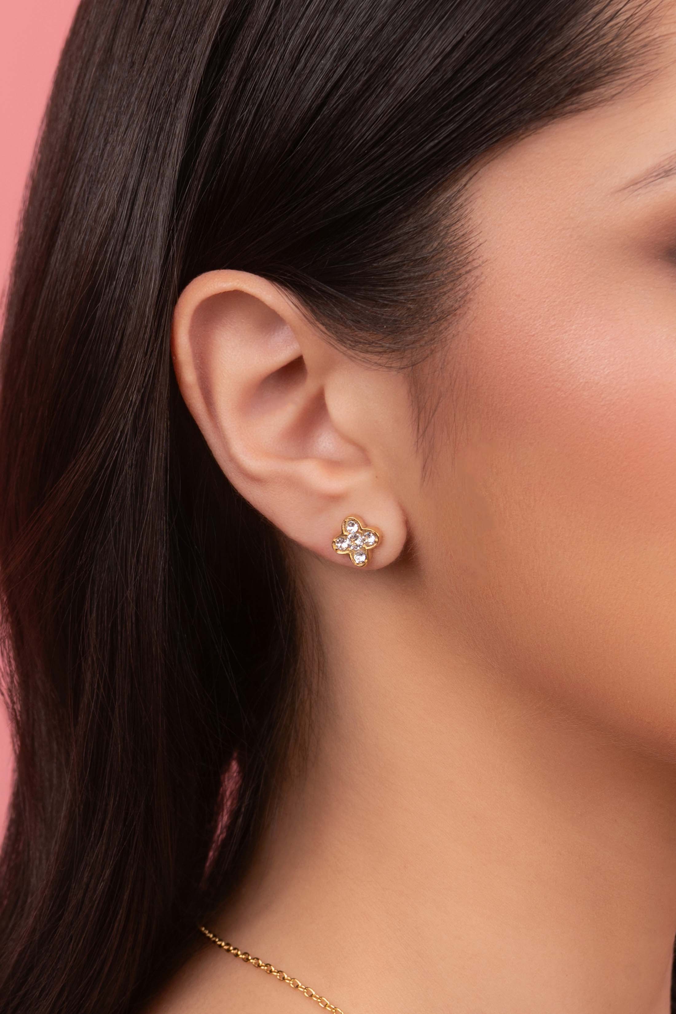 Clara Carisma Stud Earrings & Bracelet Gift Set