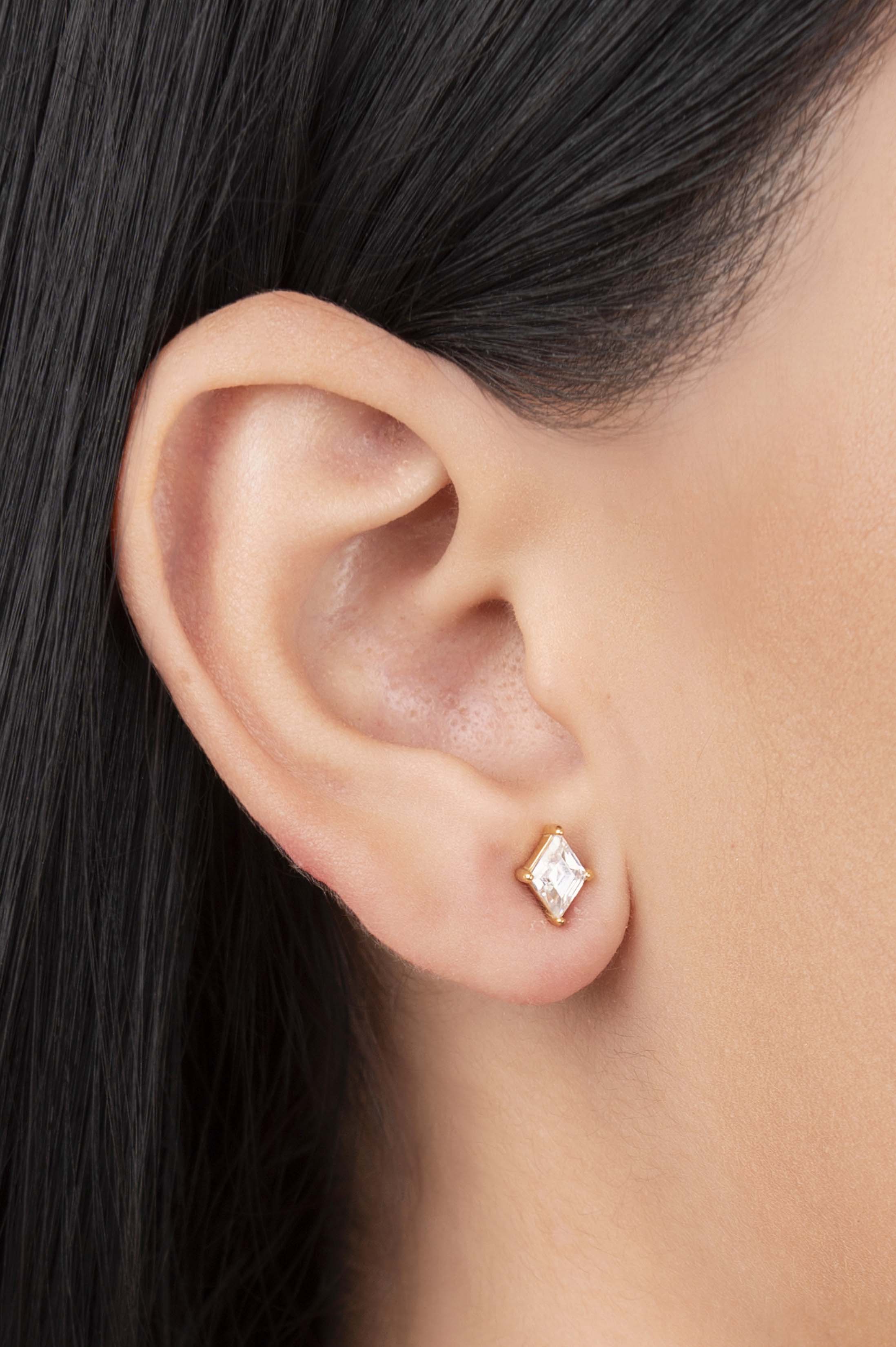 Birthstone Studs & Toggle Charm Necklace Gift Set