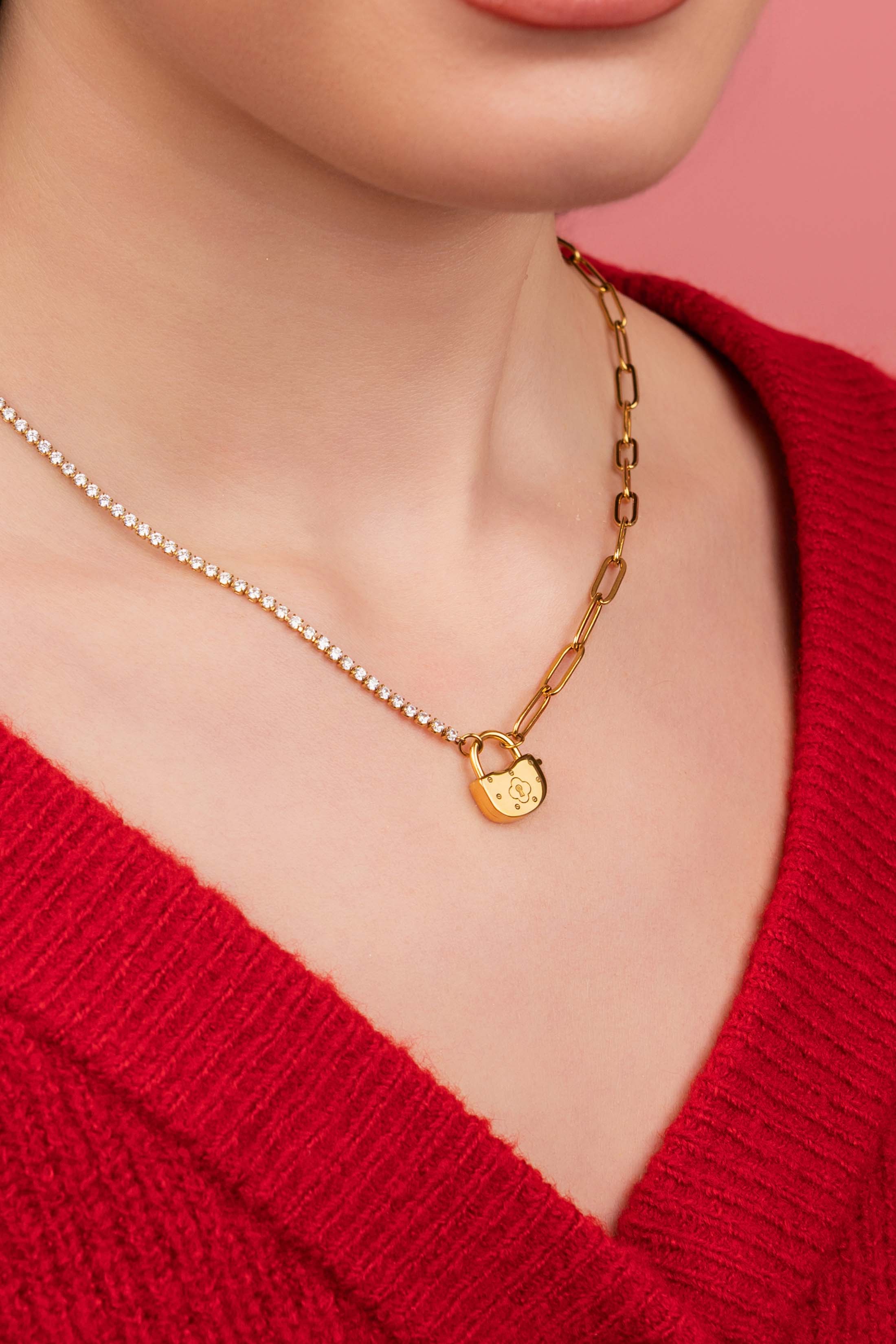 Locked In Petite Pendant