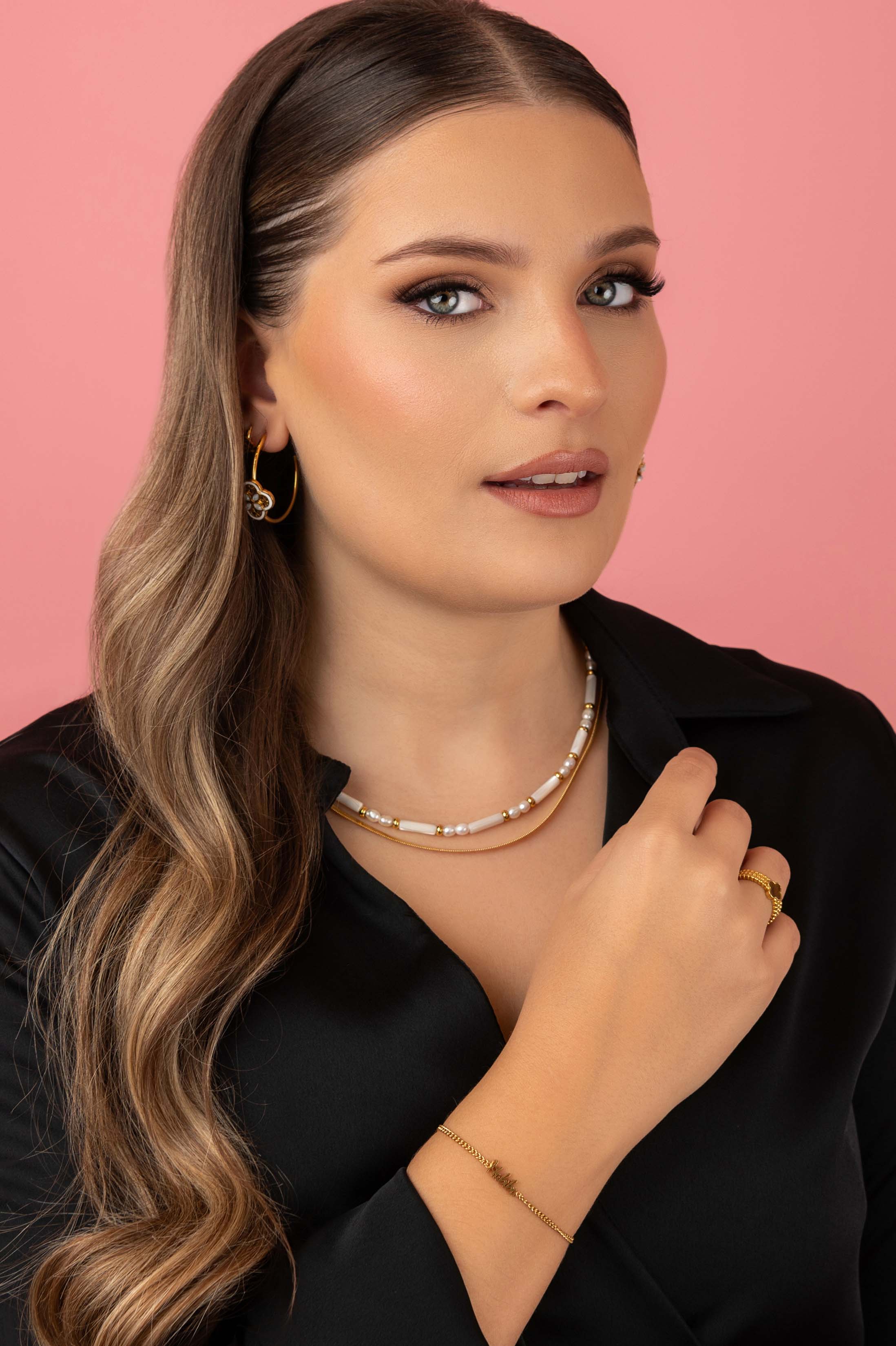 Ħabiba Cursive Bracelet