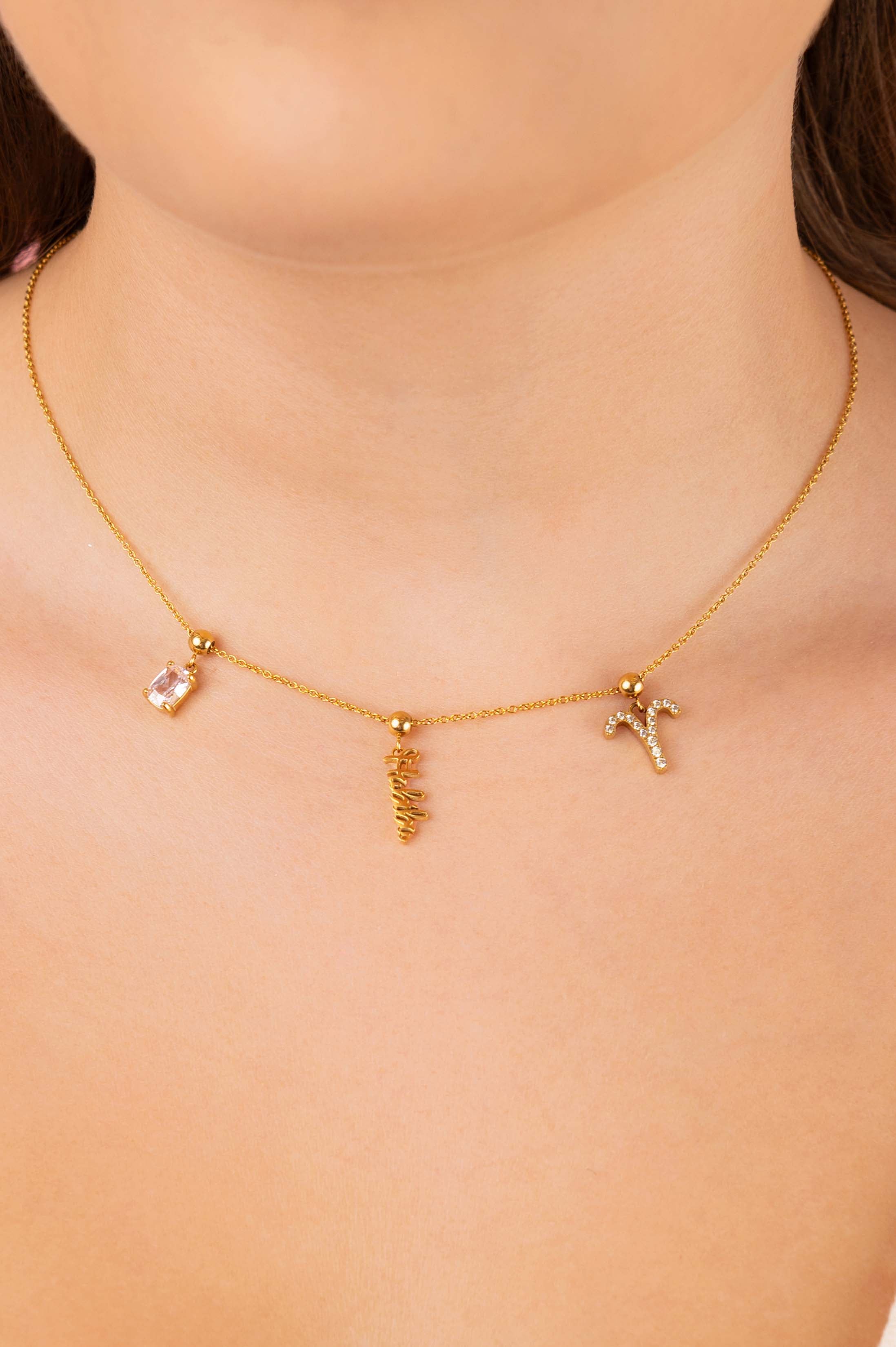 "Ħabiba" Toggle Charm Pendant